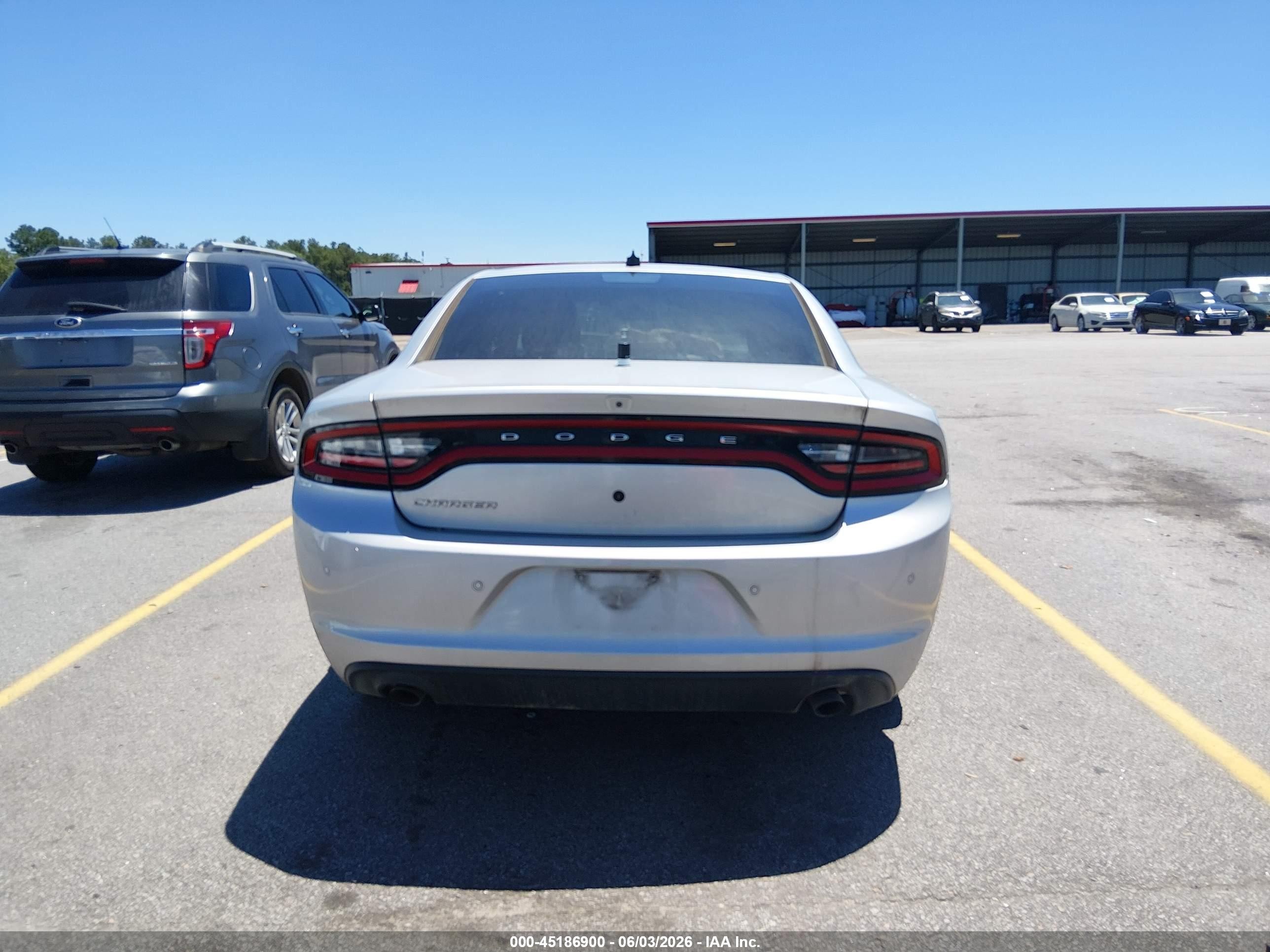 2021 Dodge Charger Police Rwd Silver vin: 2C3CDXATXMH625109