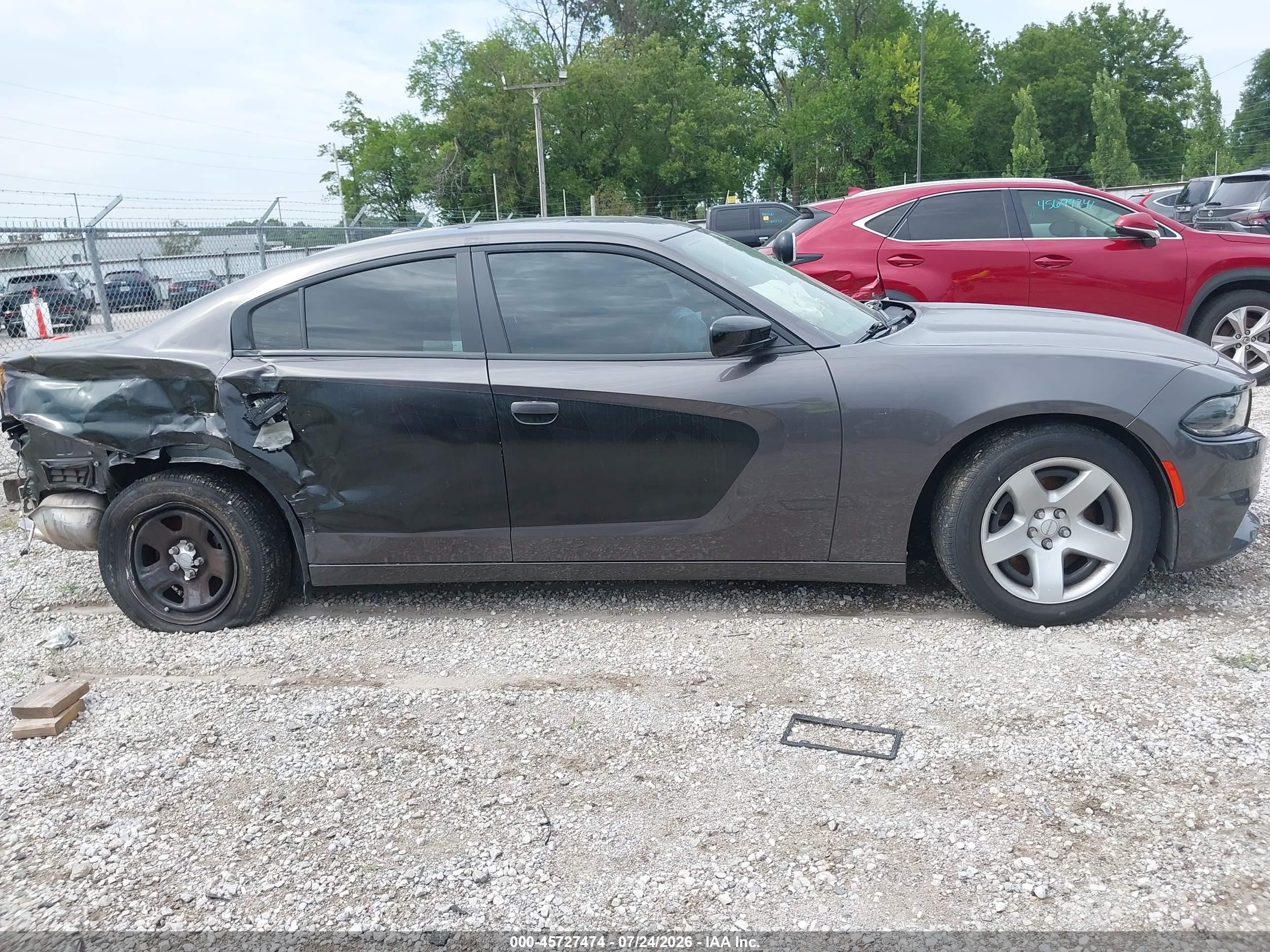 2021 Dodge Charger Police Rwd Черный vin: 2C3CDXATXMH625157