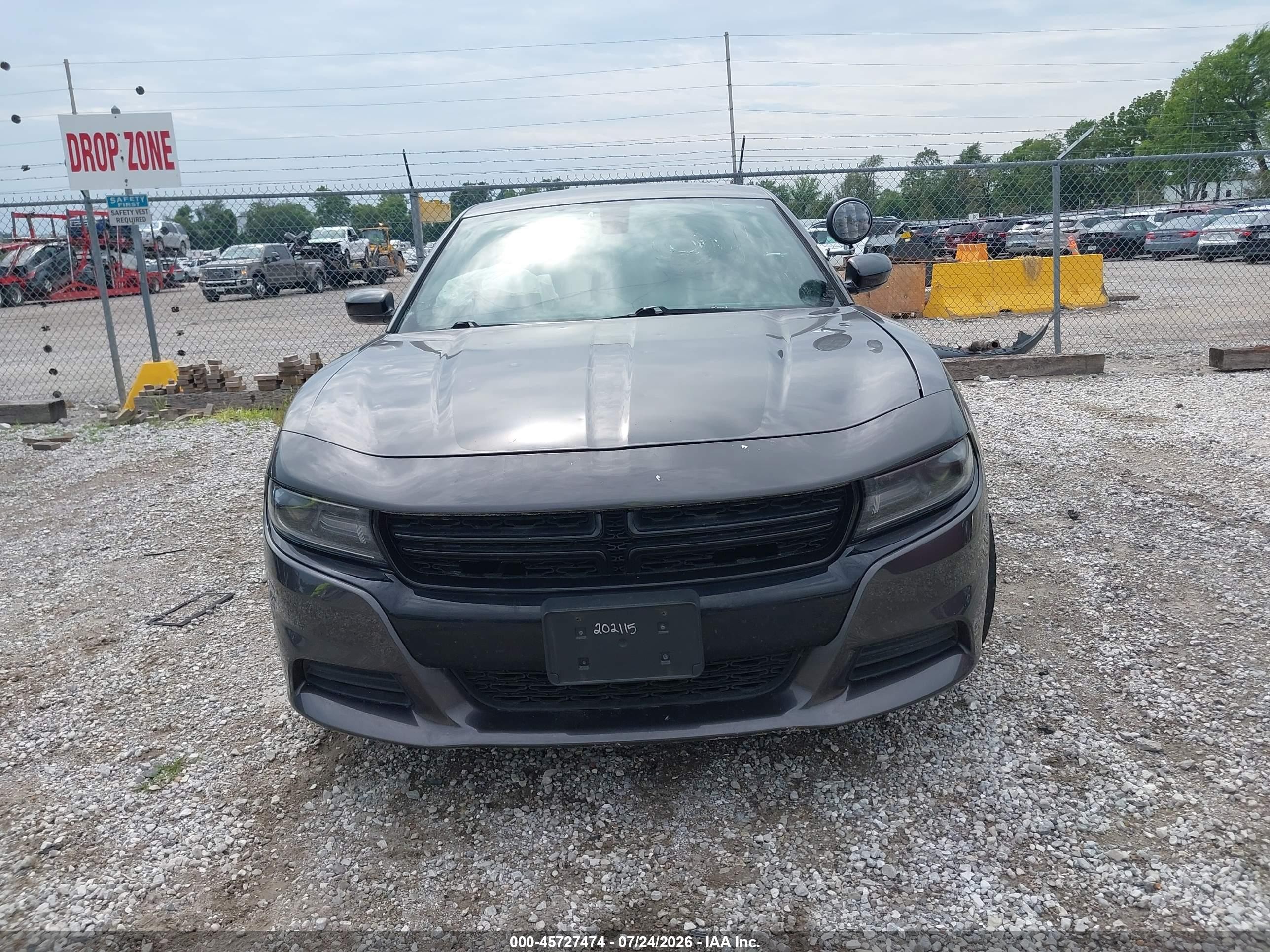 2021 Dodge Charger Police Rwd Черный vin: 2C3CDXATXMH625157