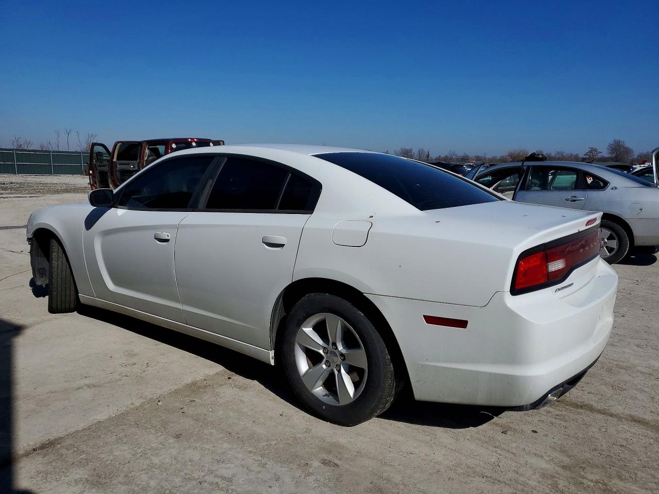 2012 Dodge Charger Se White vin: 2C3CDXBG0CH111480