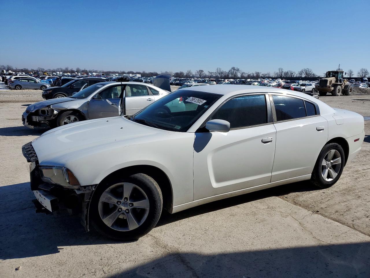 2012 Dodge Charger Se White vin: 2C3CDXBG0CH111480