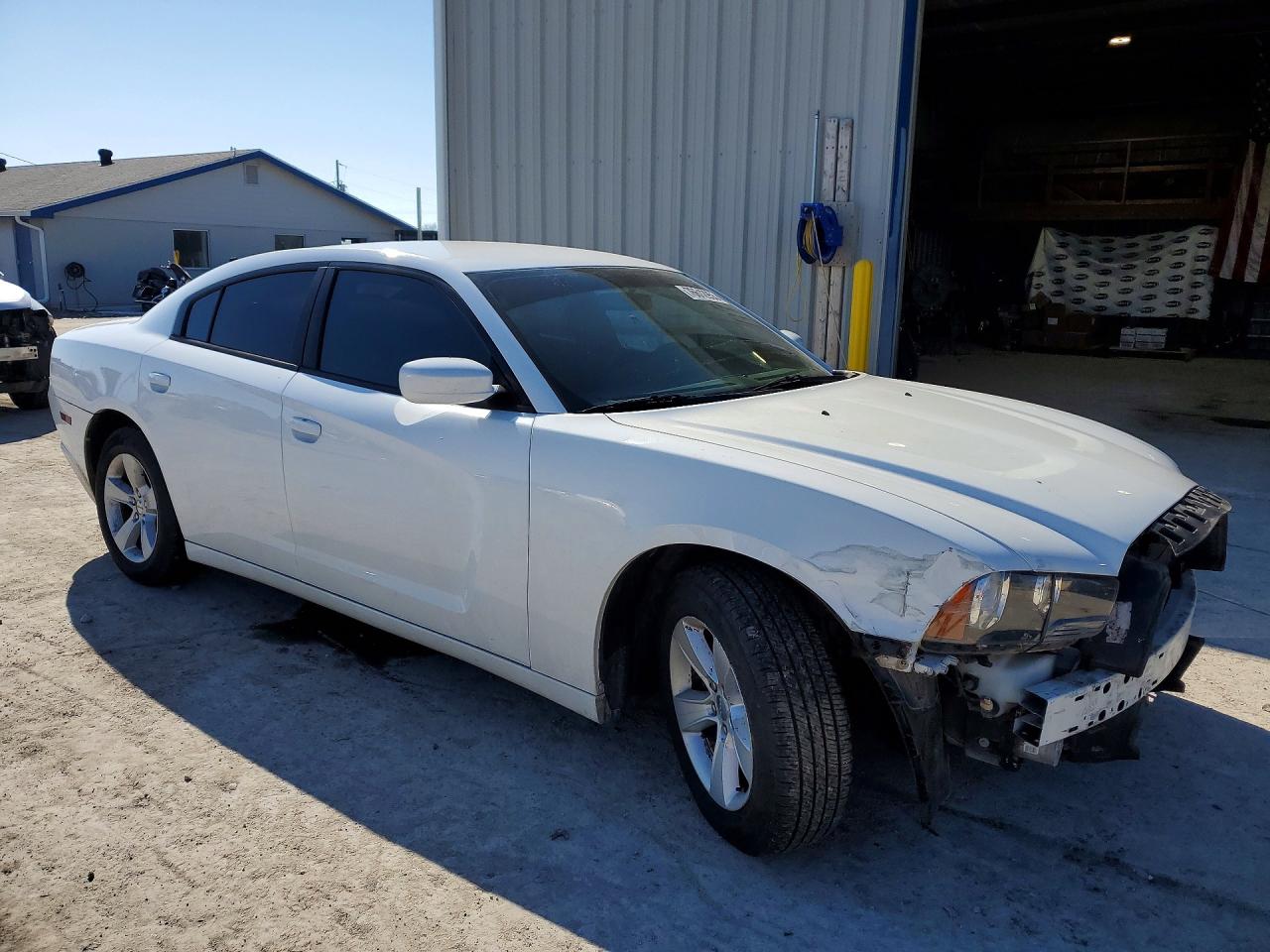 2012 Dodge Charger Se White vin: 2C3CDXBG0CH111480