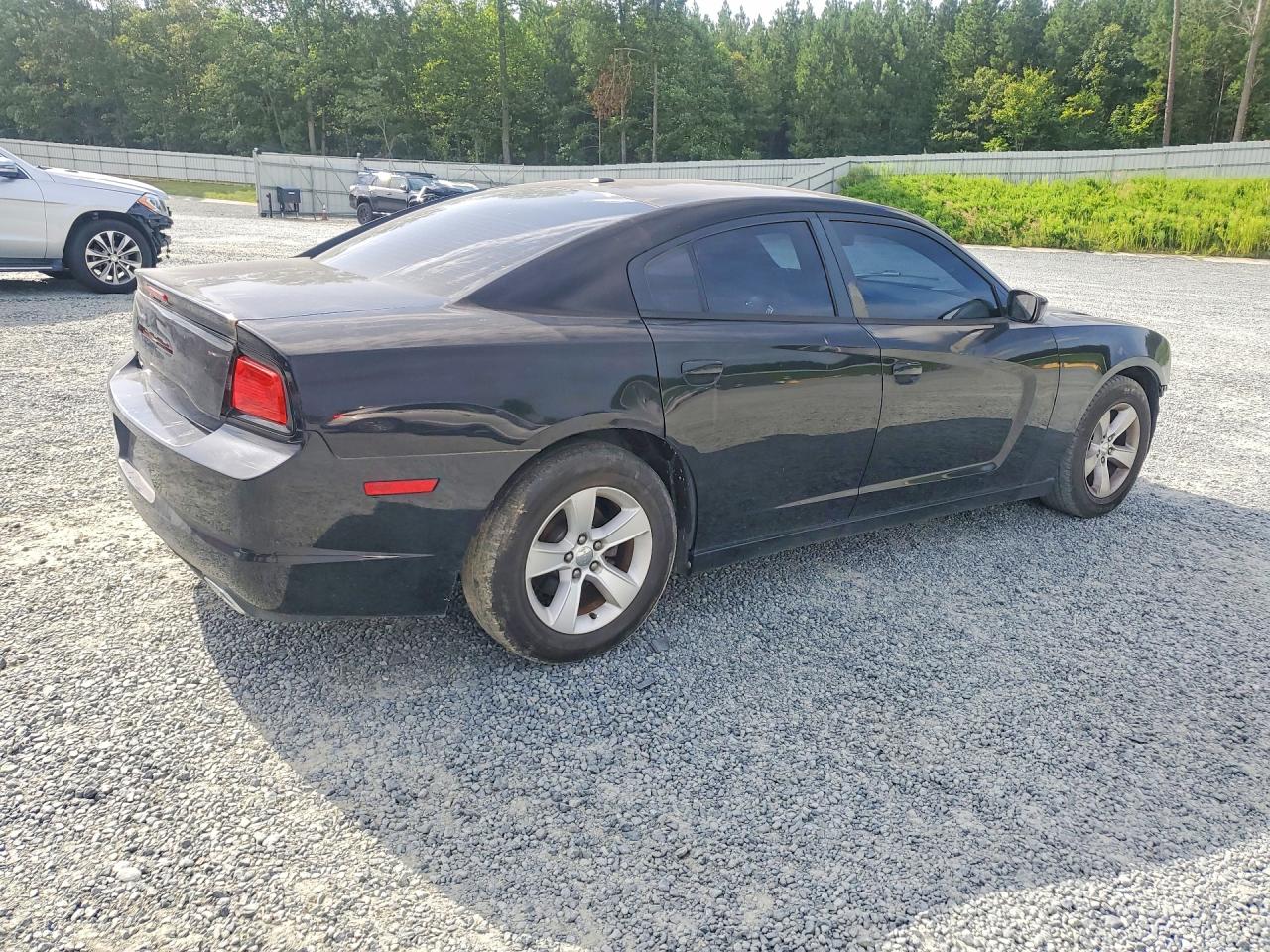 2012 Dodge Charger Se Black vin: 2C3CDXBG0CH185837