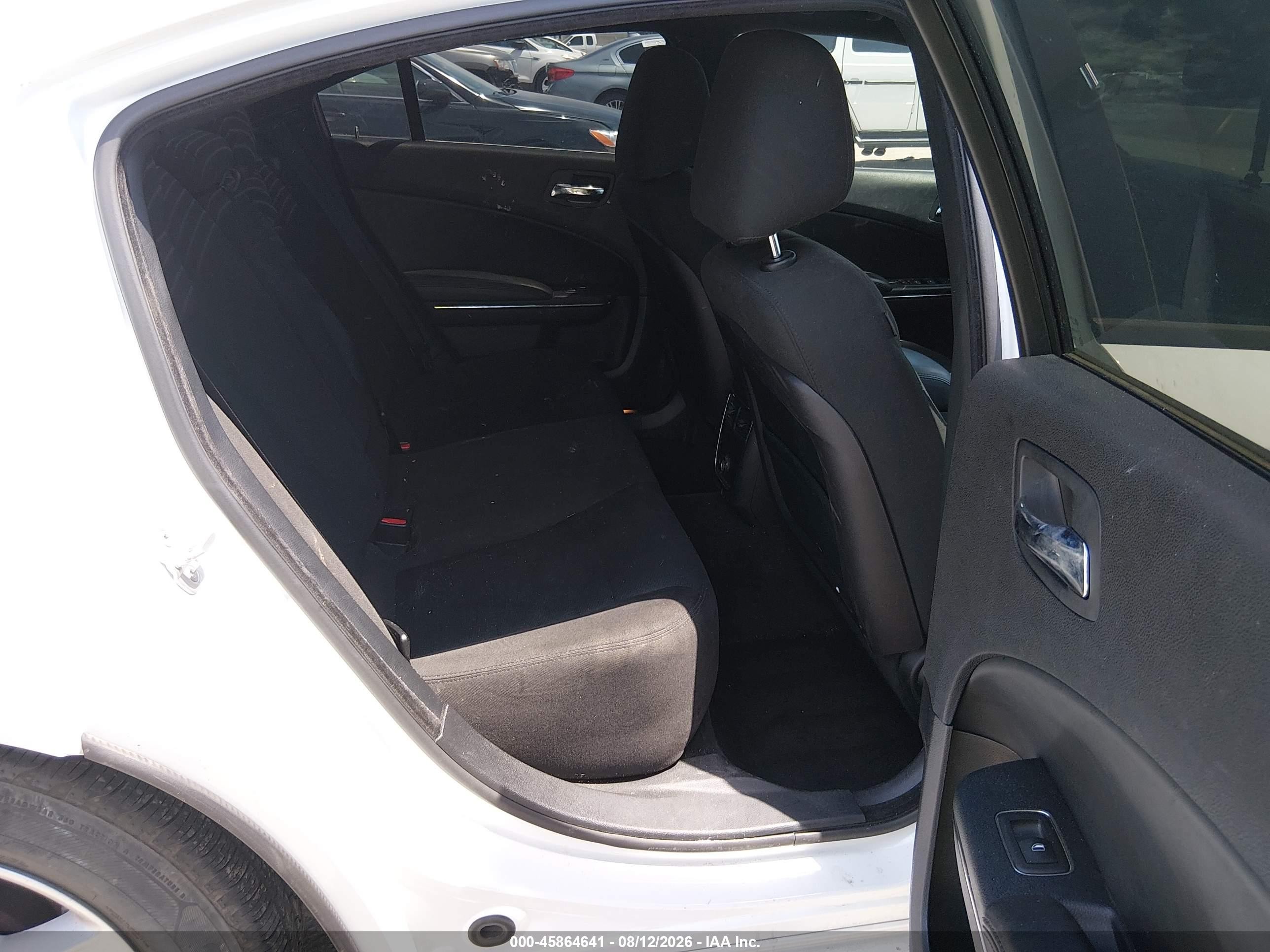 2012 Dodge Charger Se White vin: 2C3CDXBG0CH270645