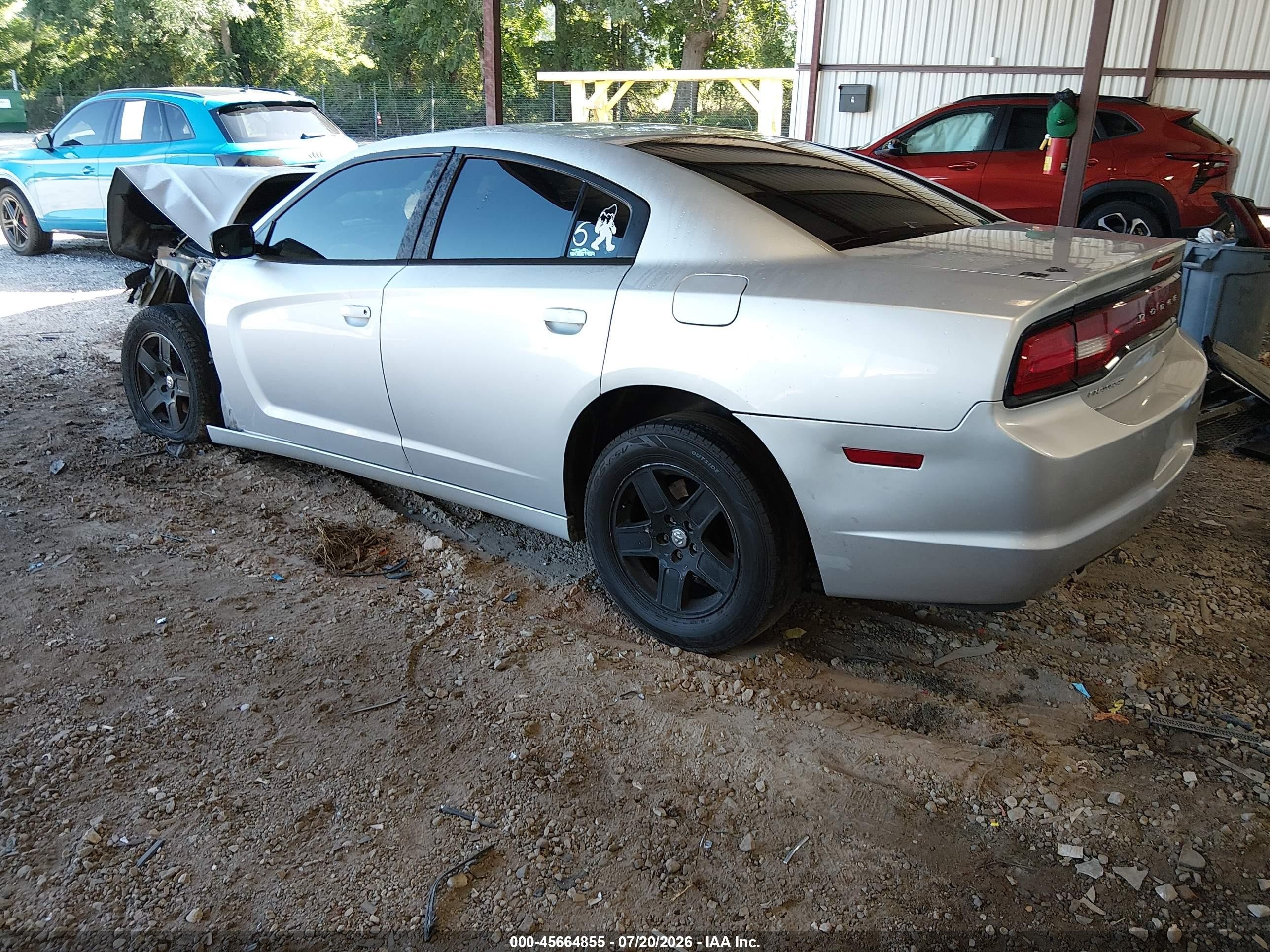 2012 Dodge Charger Se Silver vin: 2C3CDXBG0CH295450
