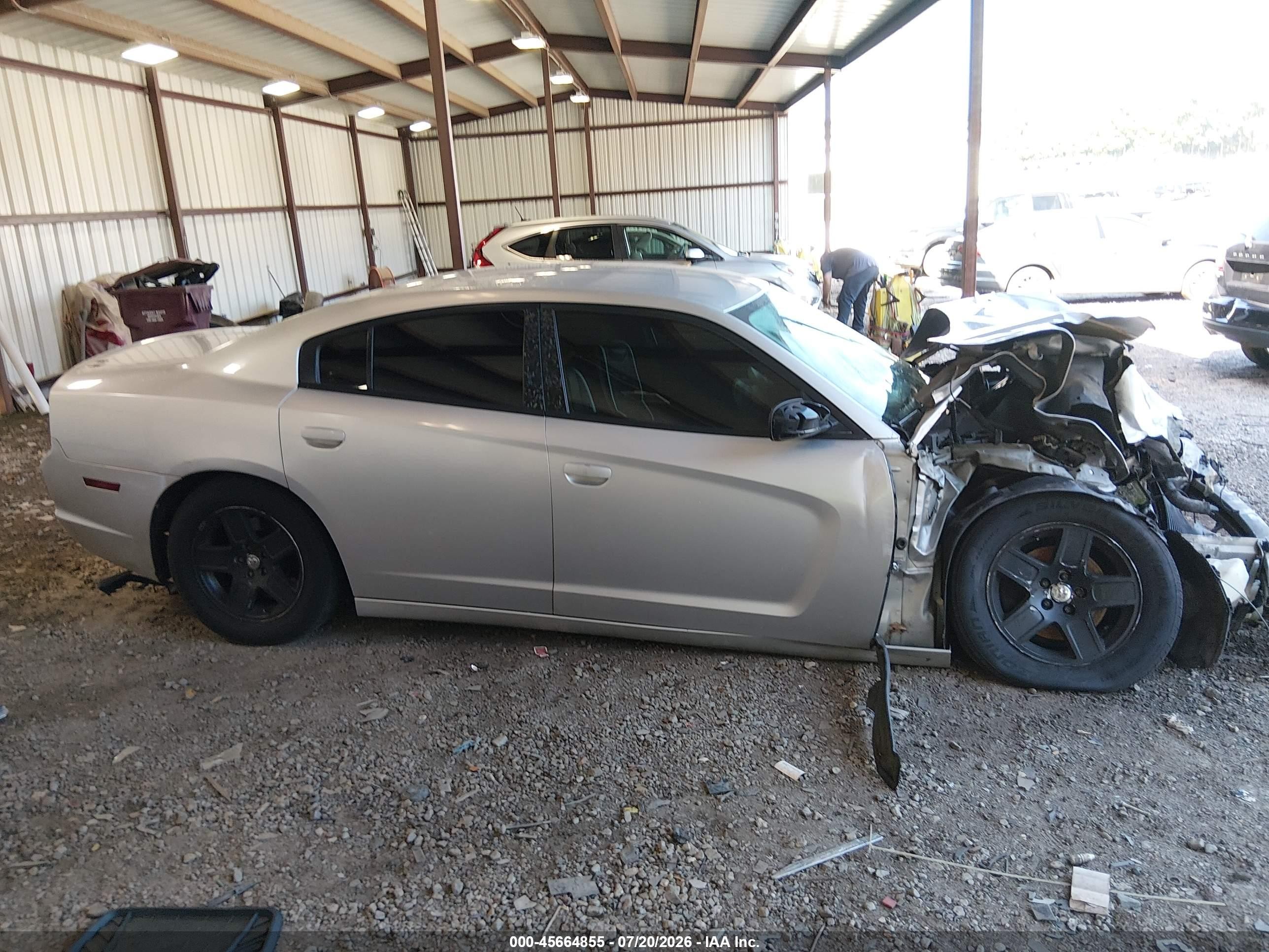 2012 Dodge Charger Se Silver vin: 2C3CDXBG0CH295450