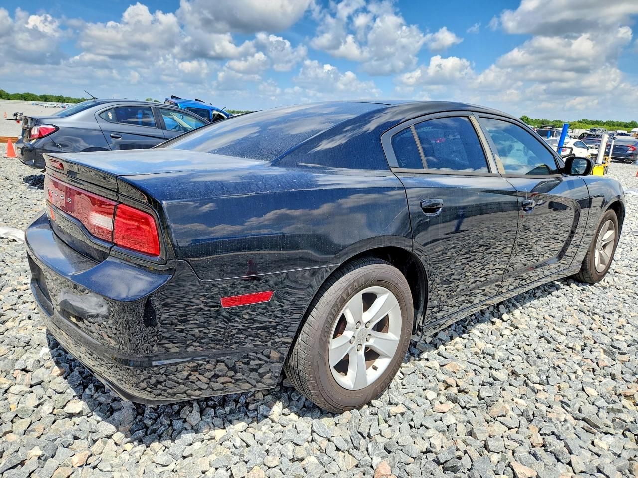 2012 Dodge Charger Se Black vin: 2C3CDXBG0CH295979