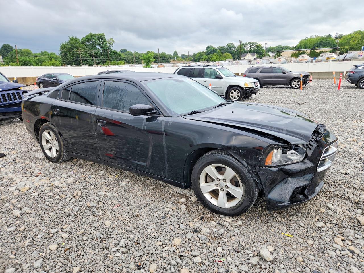 2013 Dodge Charger Se Black vin: 2C3CDXBG0DH637819