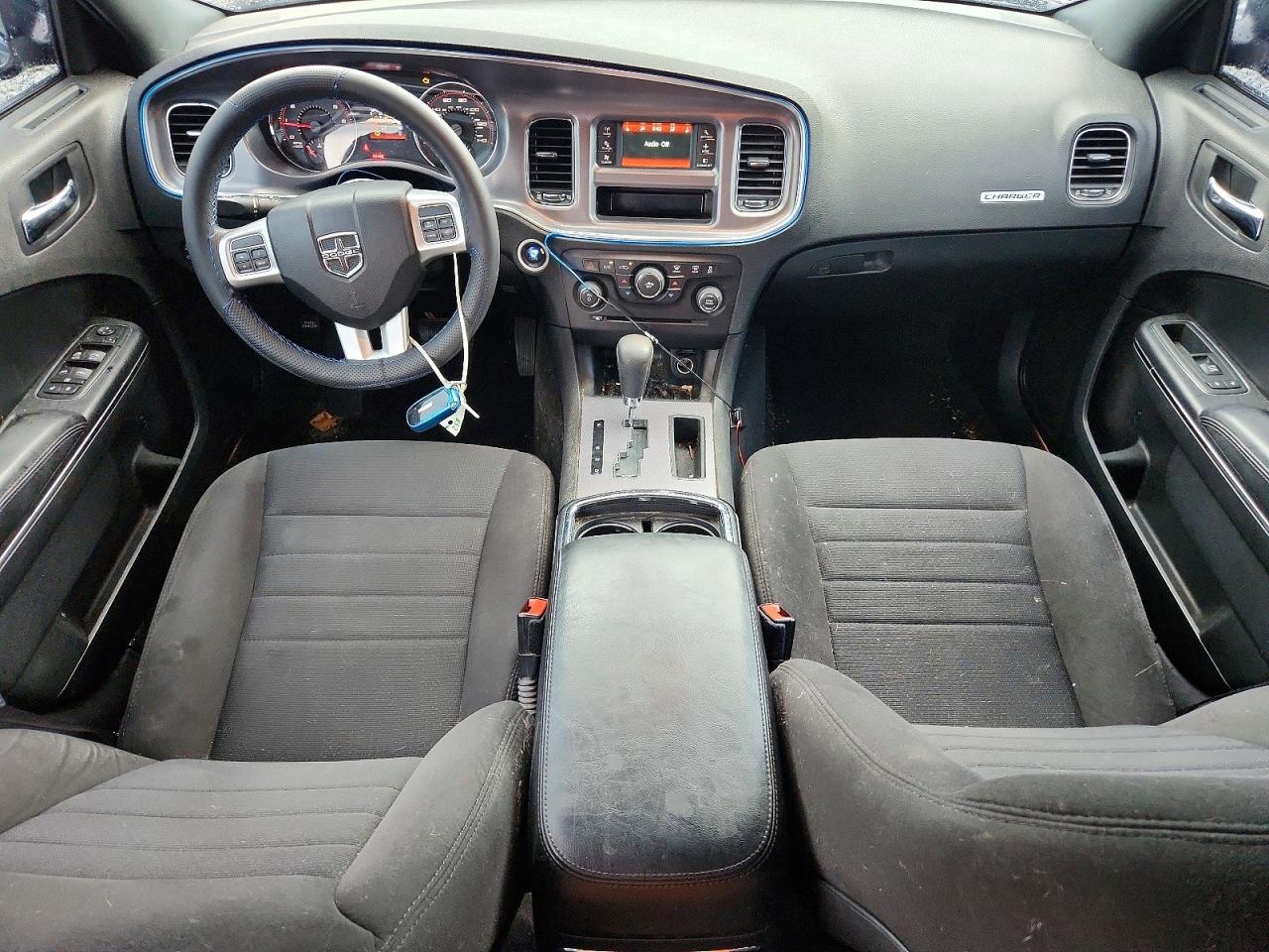 2013 Dodge Charger Se Black vin: 2C3CDXBG0DH637819