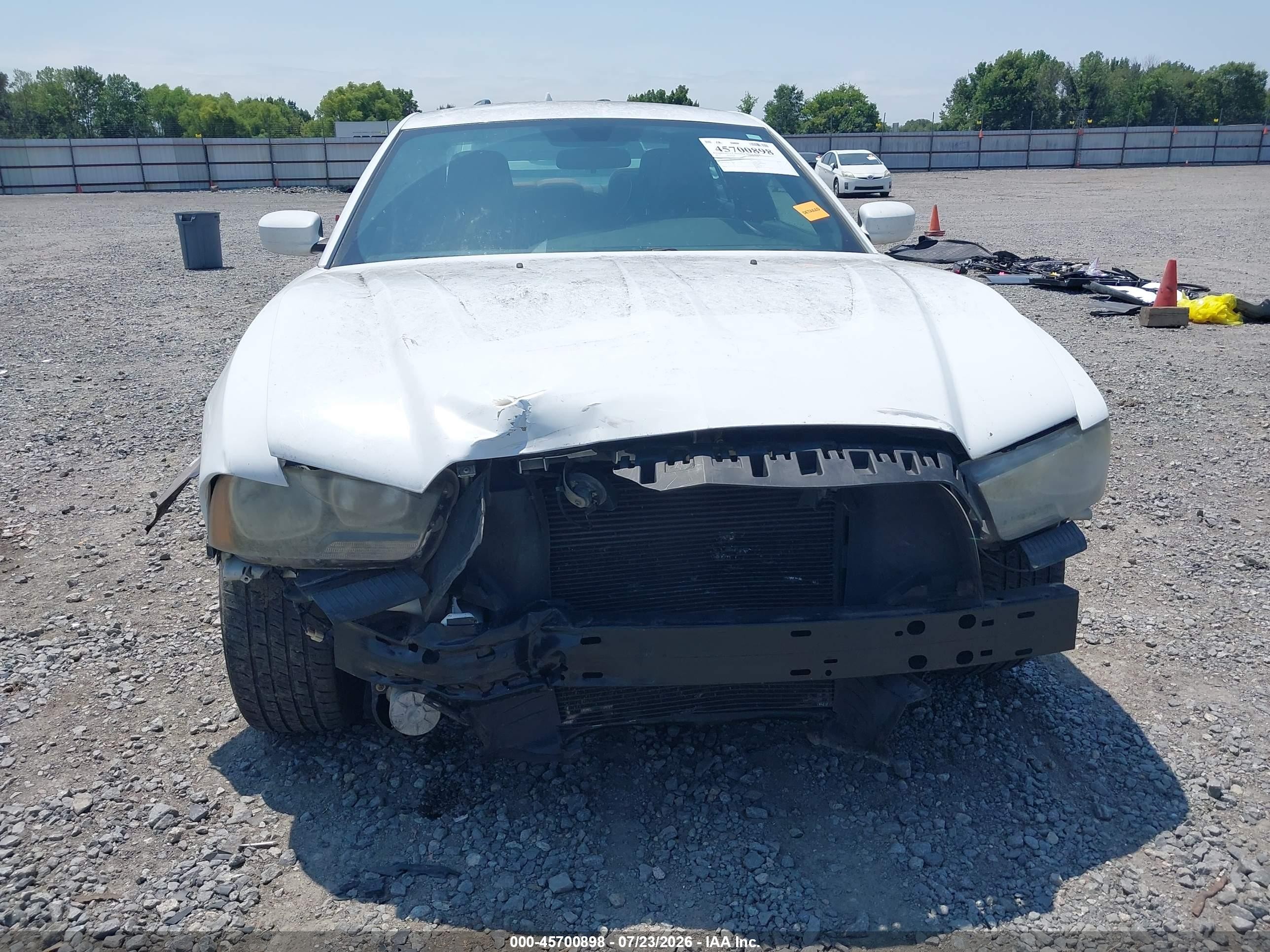 2013 Dodge Charger Se White vin: 2C3CDXBG0DH638243