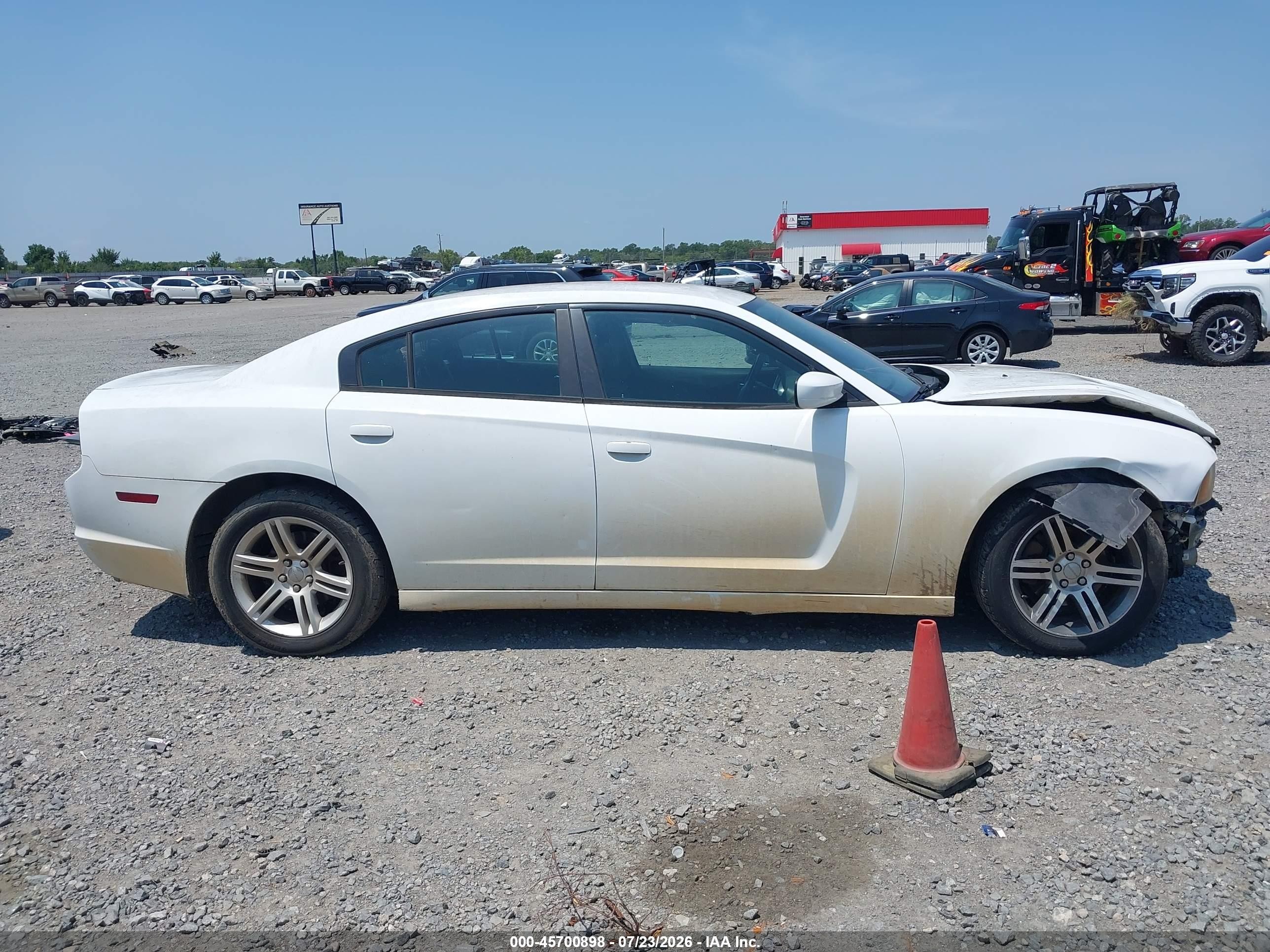 2013 Dodge Charger Se White vin: 2C3CDXBG0DH638243