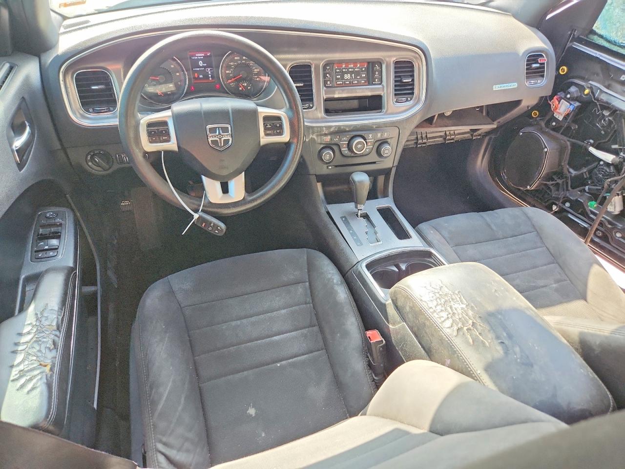 2013 Dodge Charger Se Black vin: 2C3CDXBG0DH639943