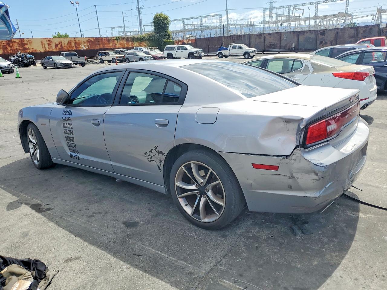 2013 Dodge Charger Se Silver vin: 2C3CDXBG0DH640574