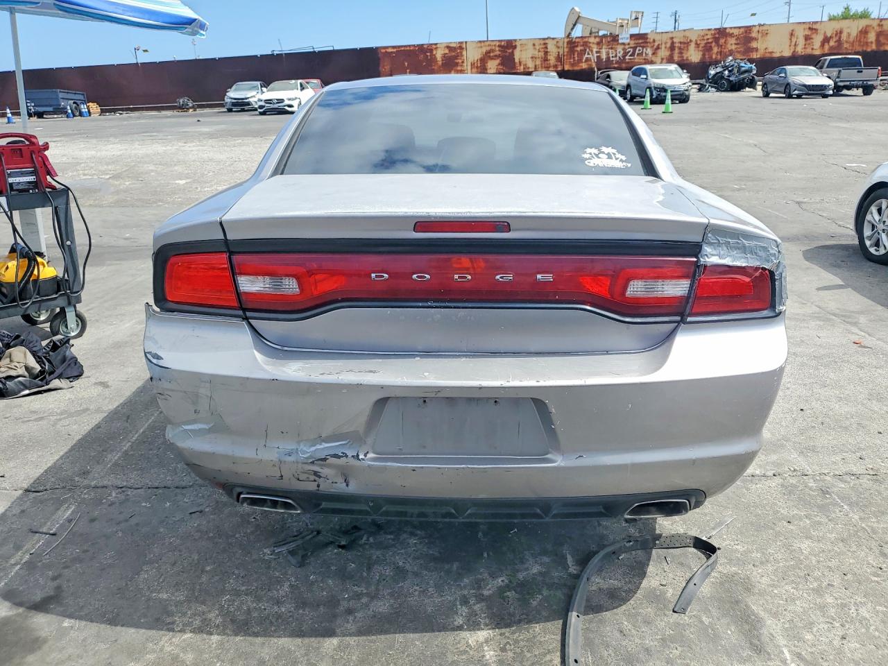 2013 Dodge Charger Se Silver vin: 2C3CDXBG0DH640574