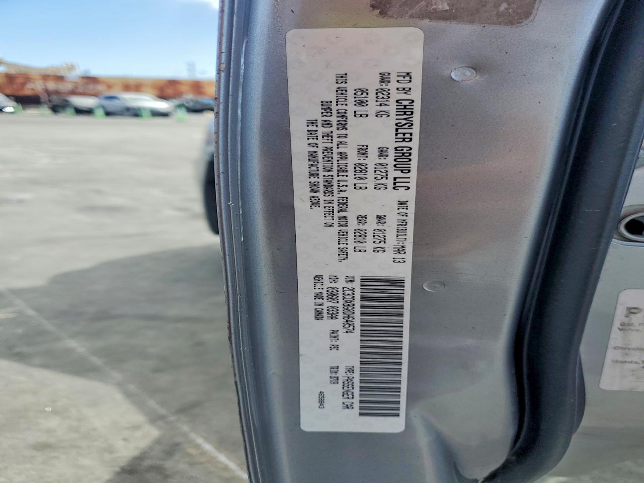 2013 Dodge Charger Se Silver vin: 2C3CDXBG0DH640574