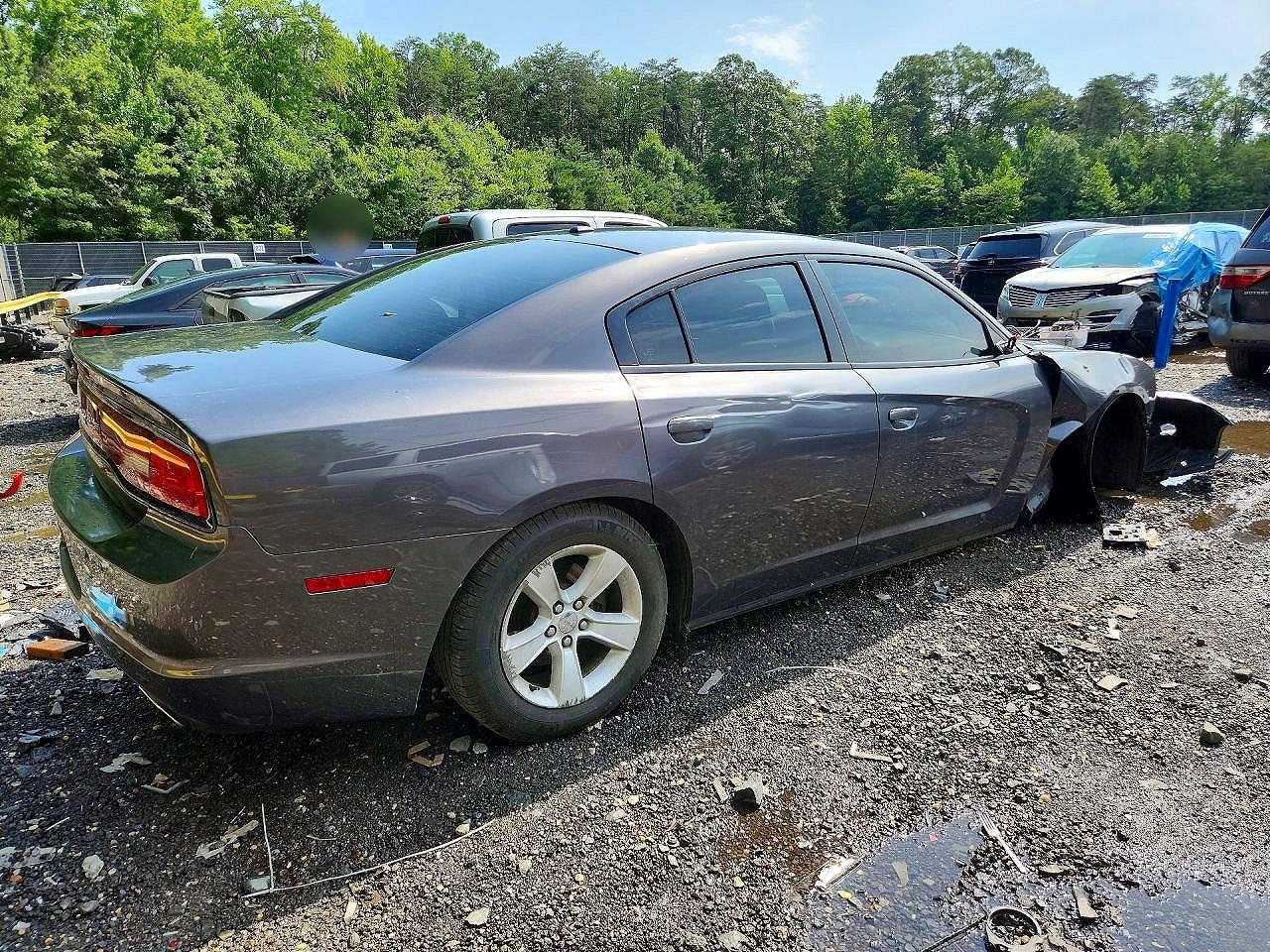 2013 Dodge Charger Se Серый vin: 2C3CDXBG0DH679908