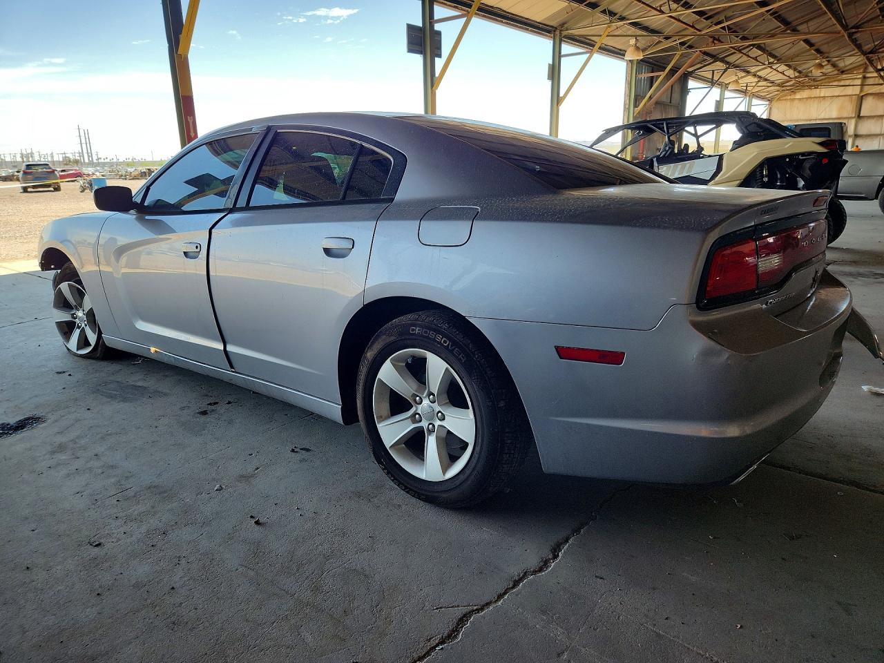 2013 Dodge Charger Se Silver vin: 2C3CDXBG0DH705925