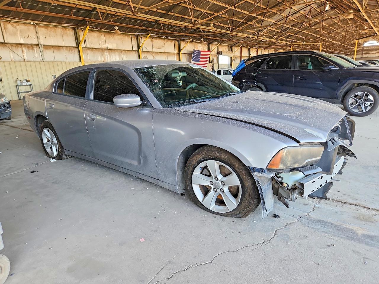 2013 Dodge Charger Se Silver vin: 2C3CDXBG0DH705925