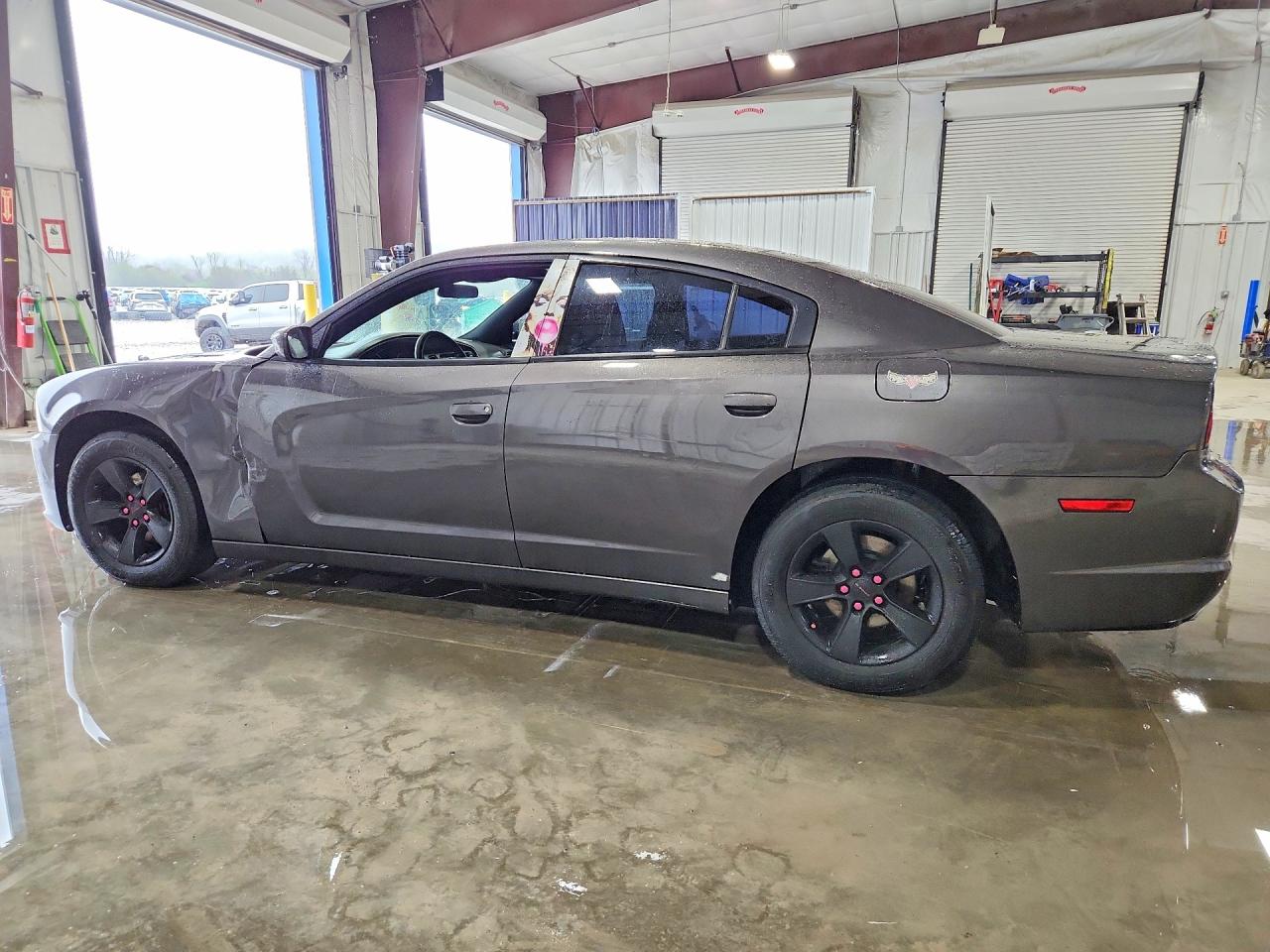 2014 Dodge Charger Se Gray vin: 2C3CDXBG0EH116892