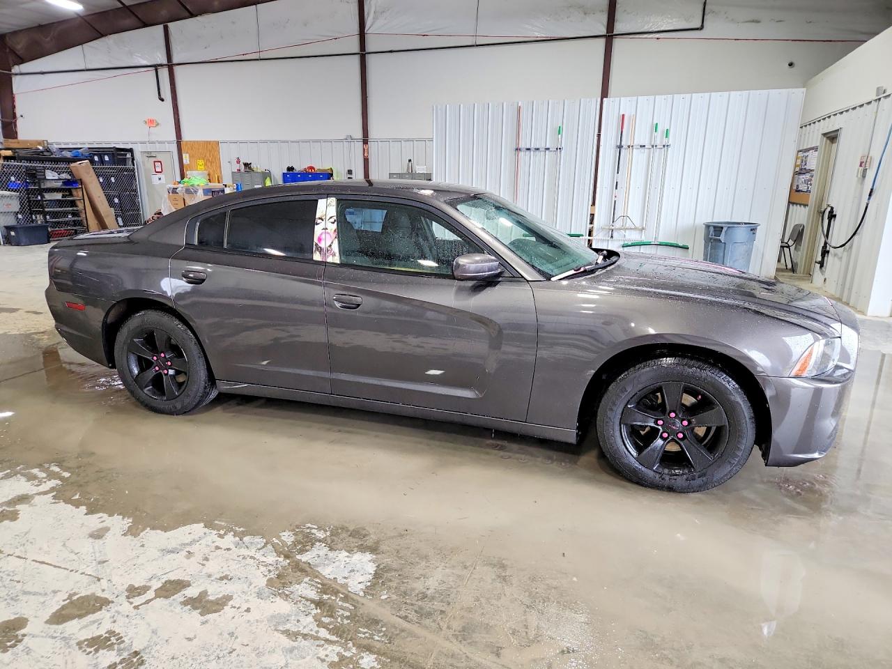 2014 Dodge Charger Se Gray vin: 2C3CDXBG0EH116892