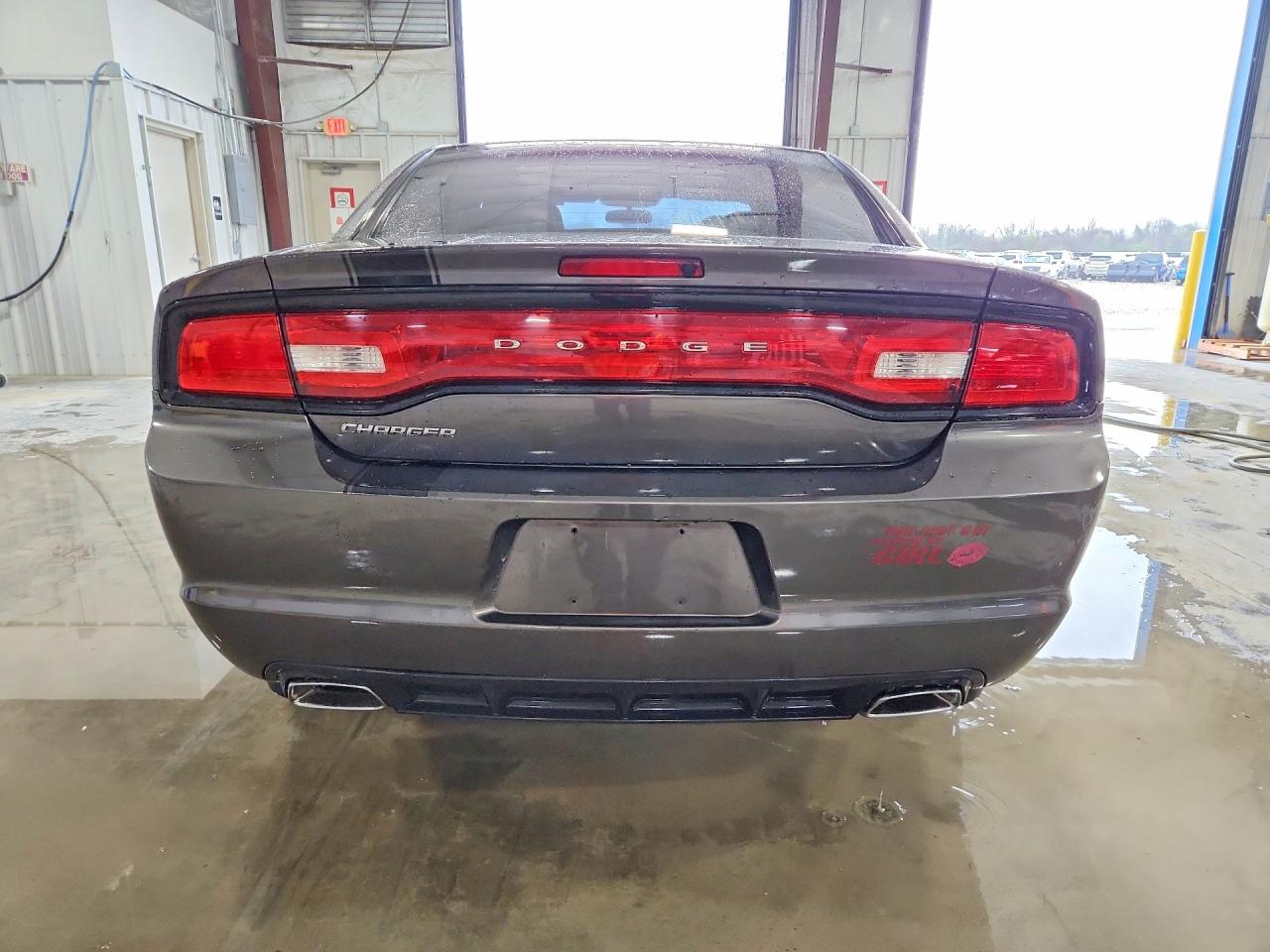 2014 Dodge Charger Se Gray vin: 2C3CDXBG0EH116892