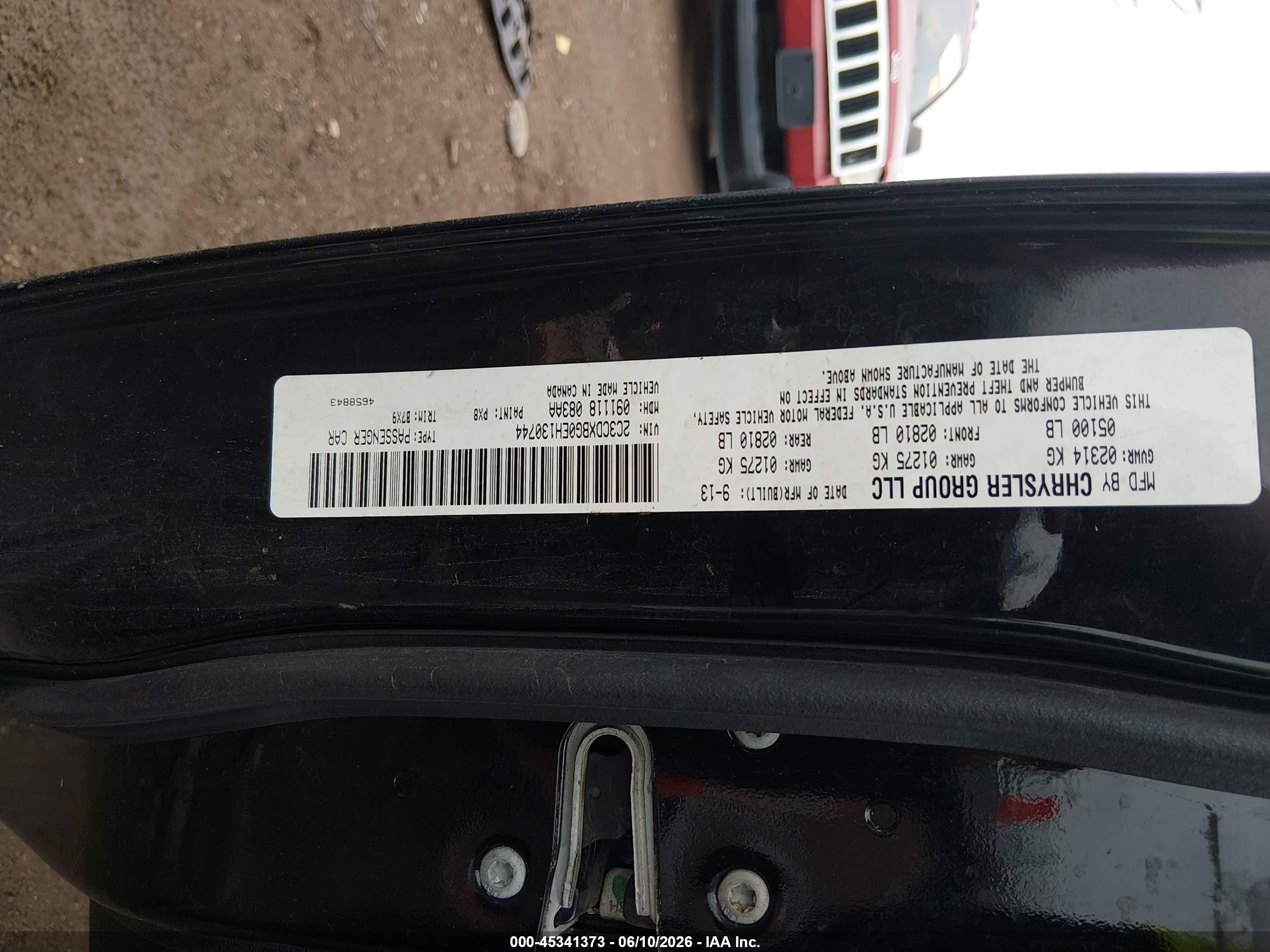 2014 Dodge Charger Se Black vin: 2C3CDXBG0EH130744