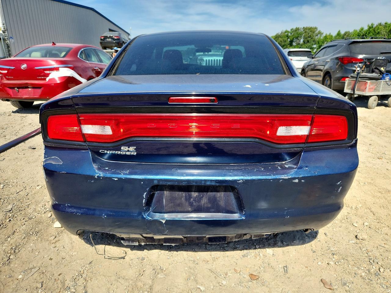 2014 Dodge Charger Se Синий vin: 2C3CDXBG0EH169303