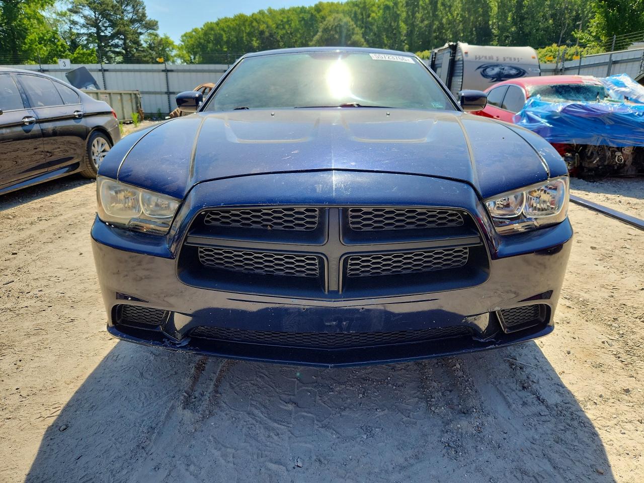 2014 Dodge Charger Se Синий vin: 2C3CDXBG0EH169303