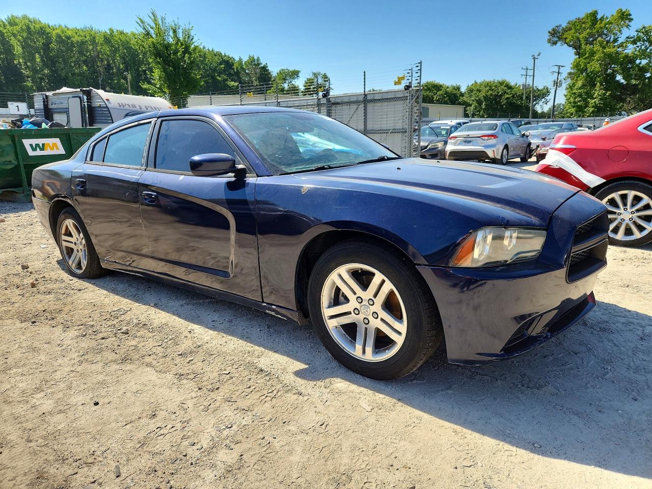 2014 Dodge Charger Se Синий vin: 2C3CDXBG0EH169303