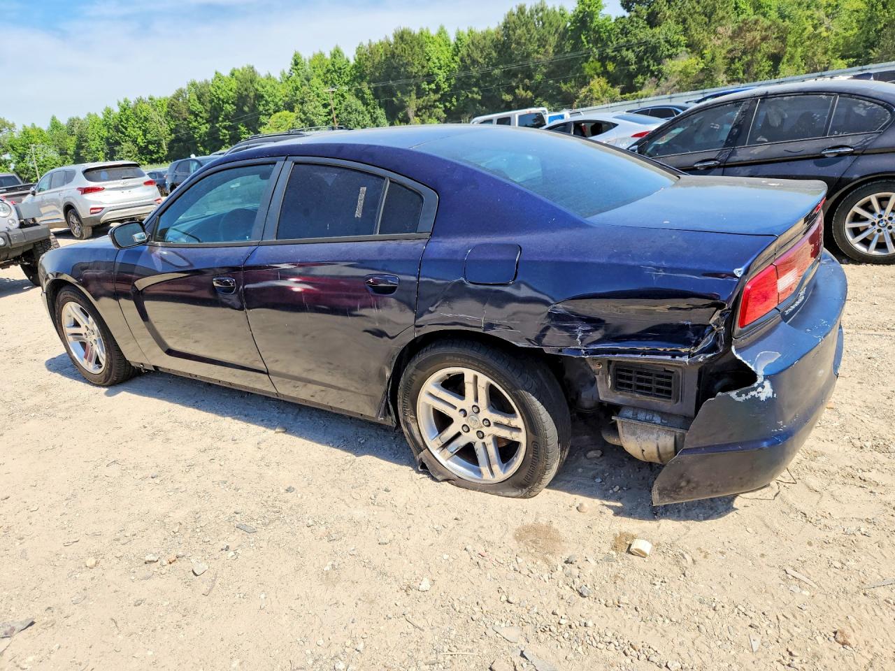2014 Dodge Charger Se Синий vin: 2C3CDXBG0EH169303