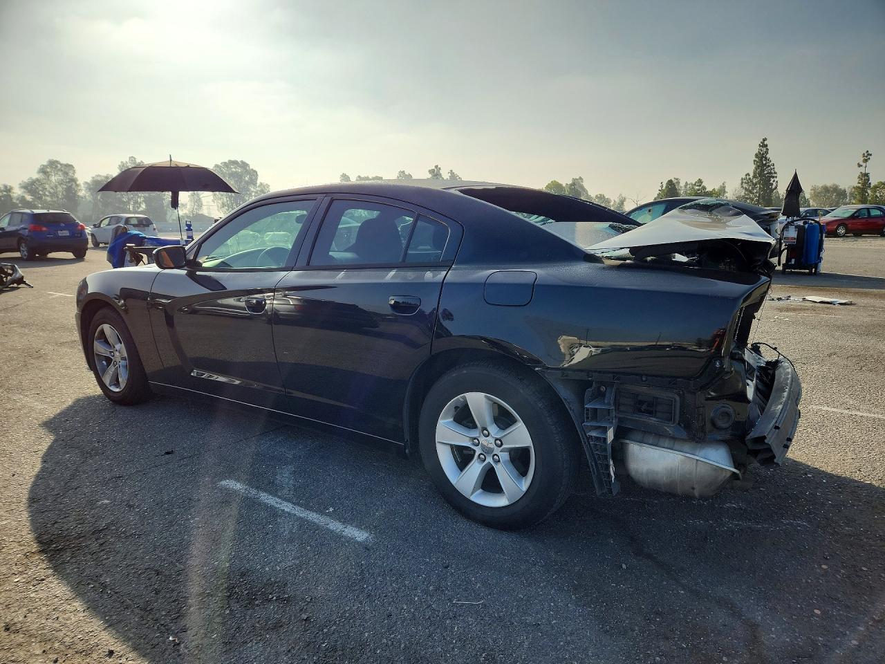 2014 Dodge Charger Se Black vin: 2C3CDXBG0EH170886