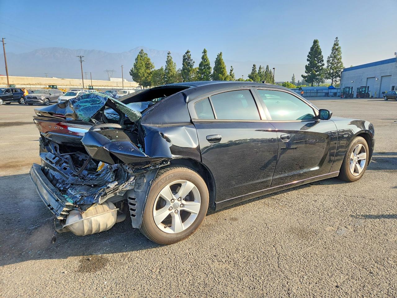 2014 Dodge Charger Se Black vin: 2C3CDXBG0EH170886
