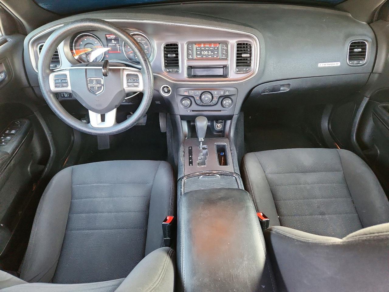 2014 Dodge Charger Se Black vin: 2C3CDXBG0EH170886