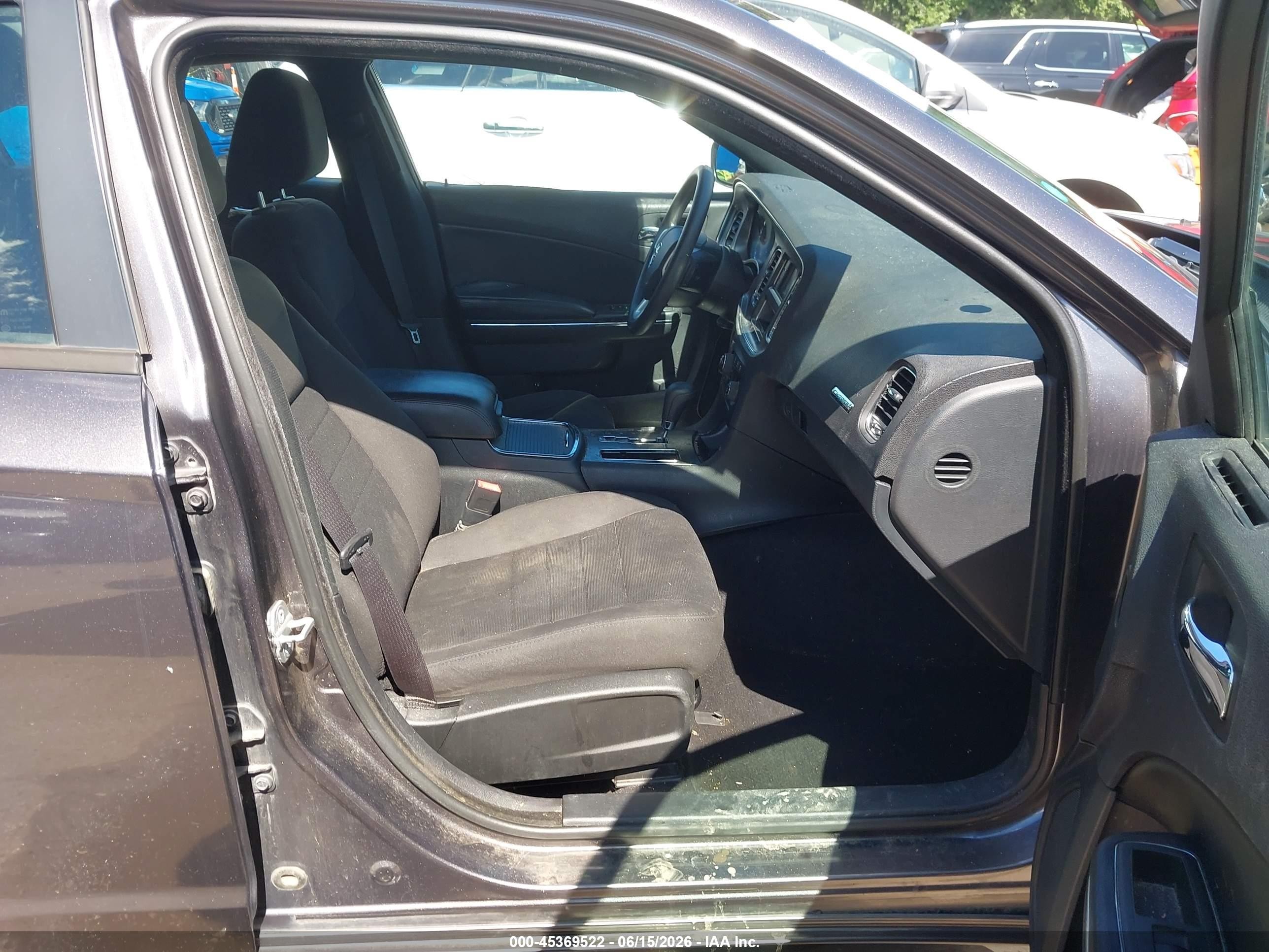 2014 Dodge Charger Se Gray vin: 2C3CDXBG0EH173996