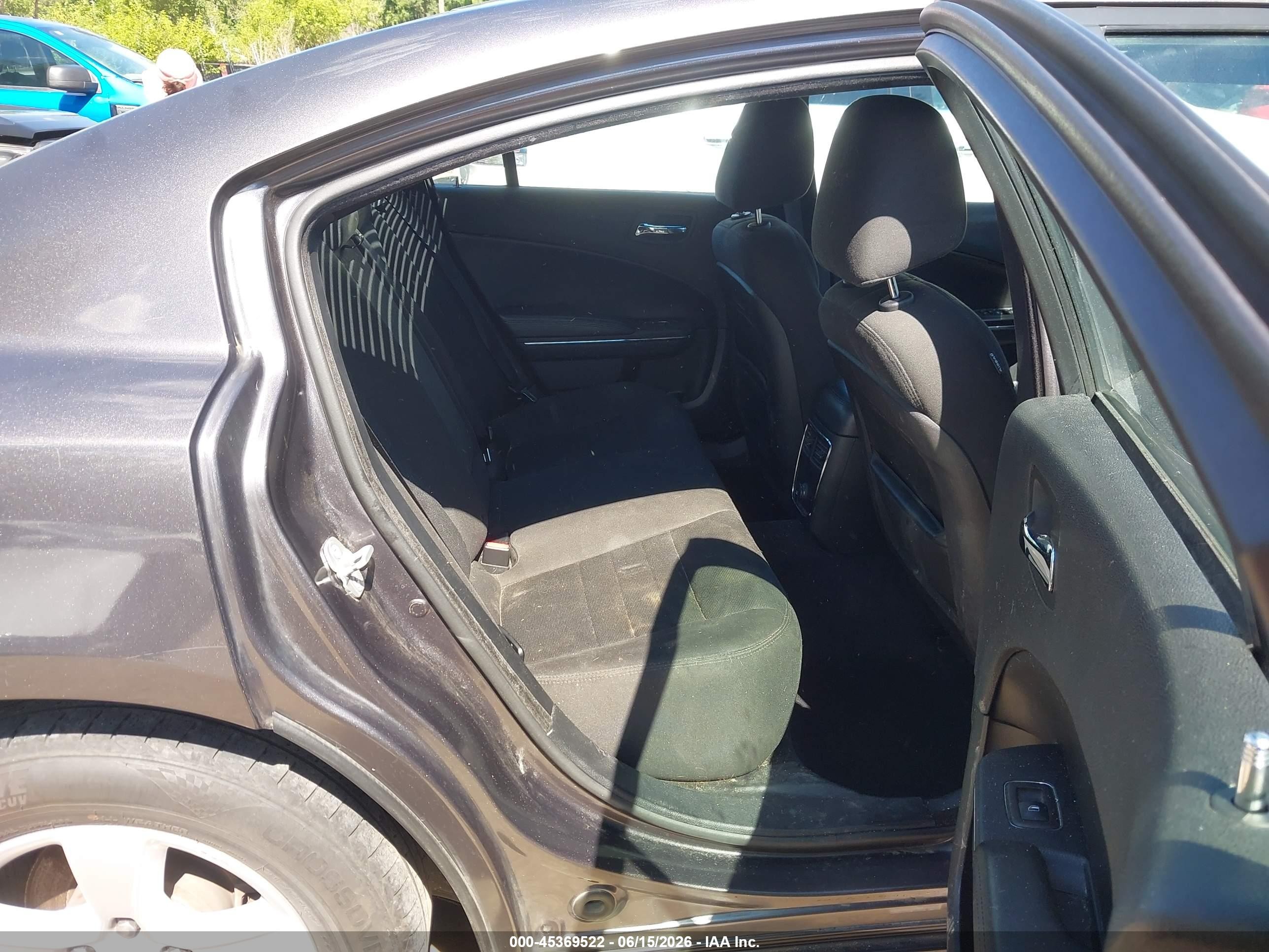2014 Dodge Charger Se Gray vin: 2C3CDXBG0EH173996