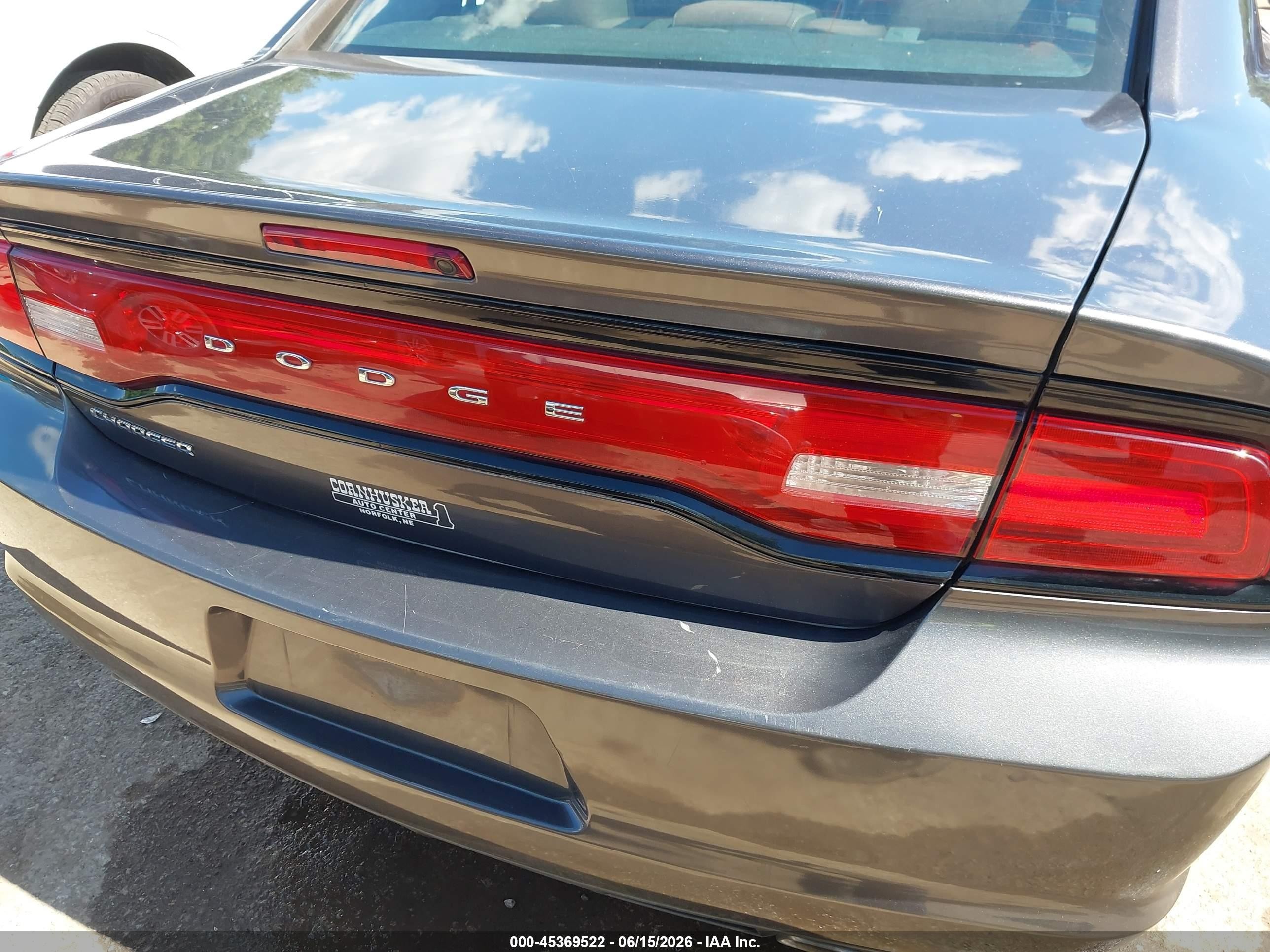2014 Dodge Charger Se Gray vin: 2C3CDXBG0EH173996