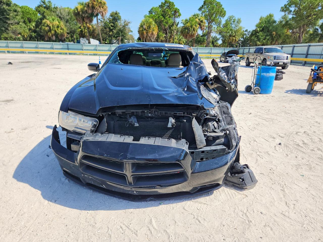 2014 Dodge Charger Se Black vin: 2C3CDXBG0EH174405