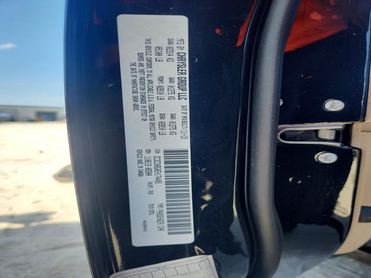 2014 Dodge Charger Se Black vin: 2C3CDXBG0EH174405