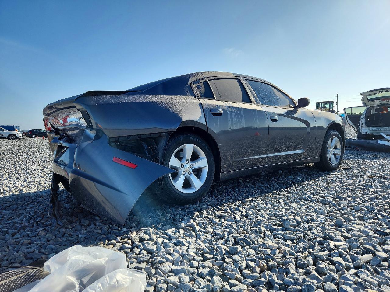 2014 Dodge Charger Se Gray vin: 2C3CDXBG0EH174484