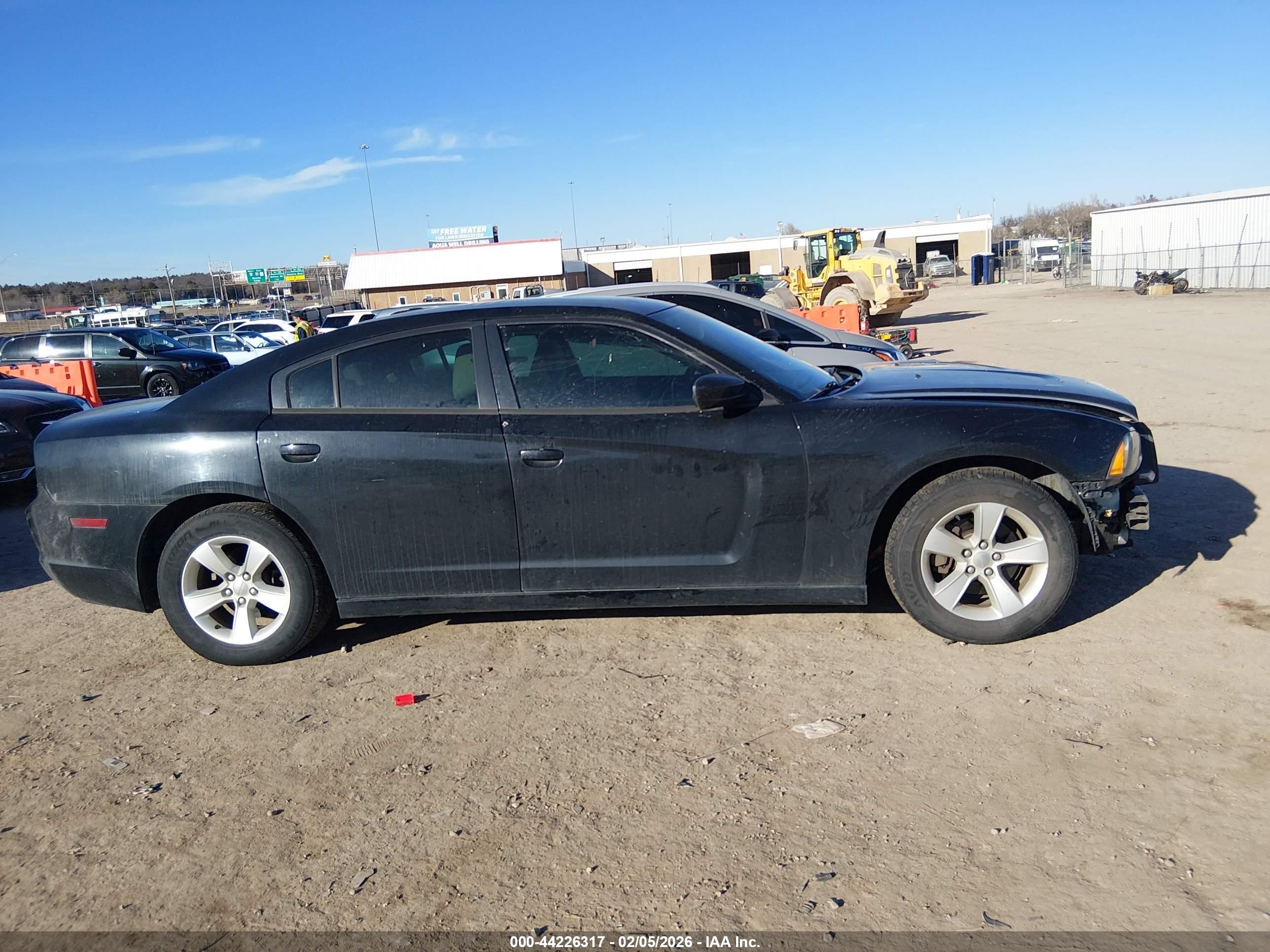 2014 Dodge Charger Se Black vin: 2C3CDXBG0EH213431