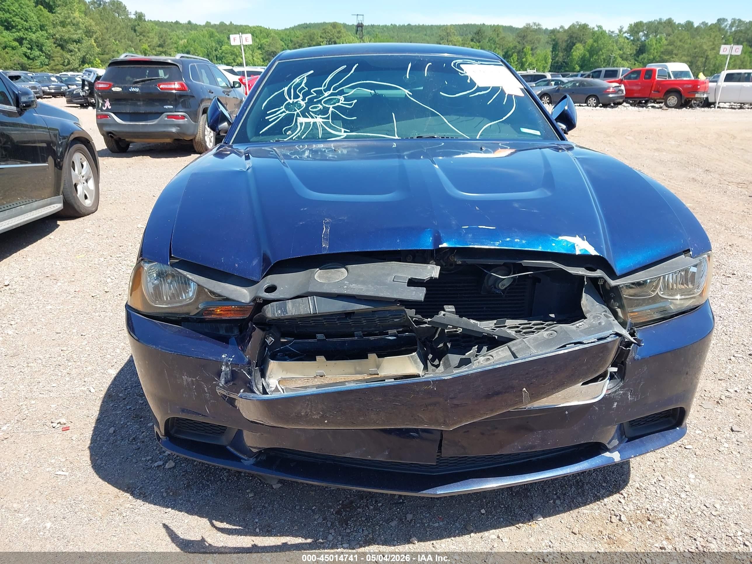 2014 Dodge Charger Se Синий vin: 2C3CDXBG0EH248423