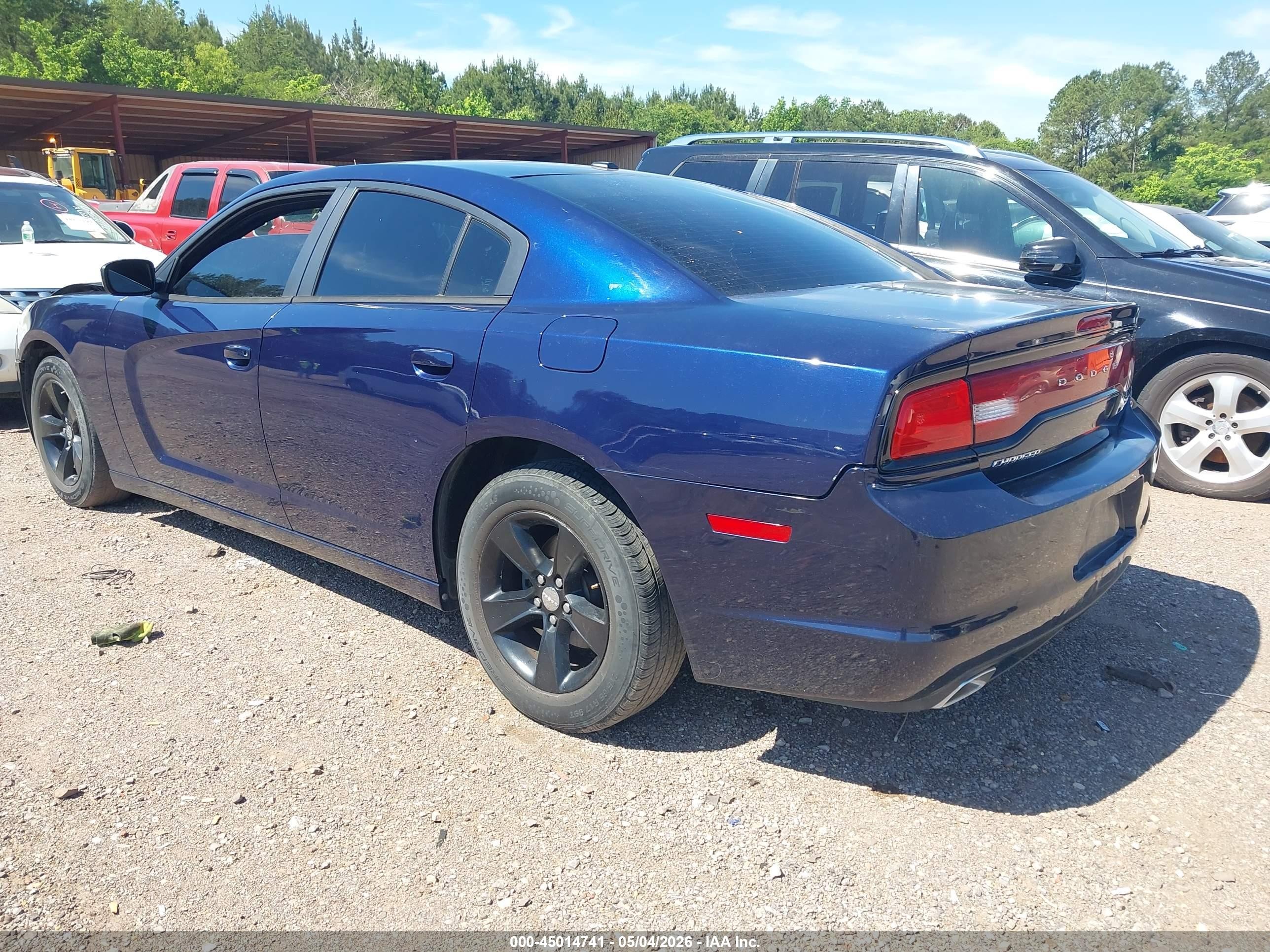 2014 Dodge Charger Se Синий vin: 2C3CDXBG0EH248423