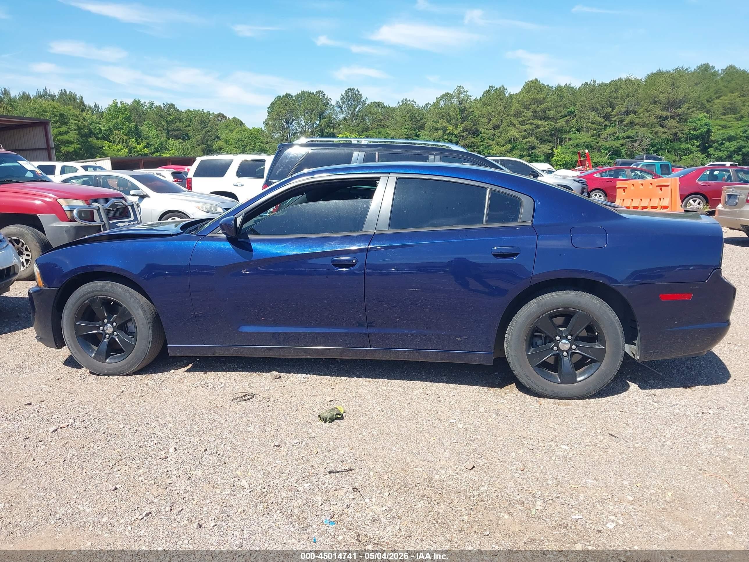 2014 Dodge Charger Se Синий vin: 2C3CDXBG0EH248423