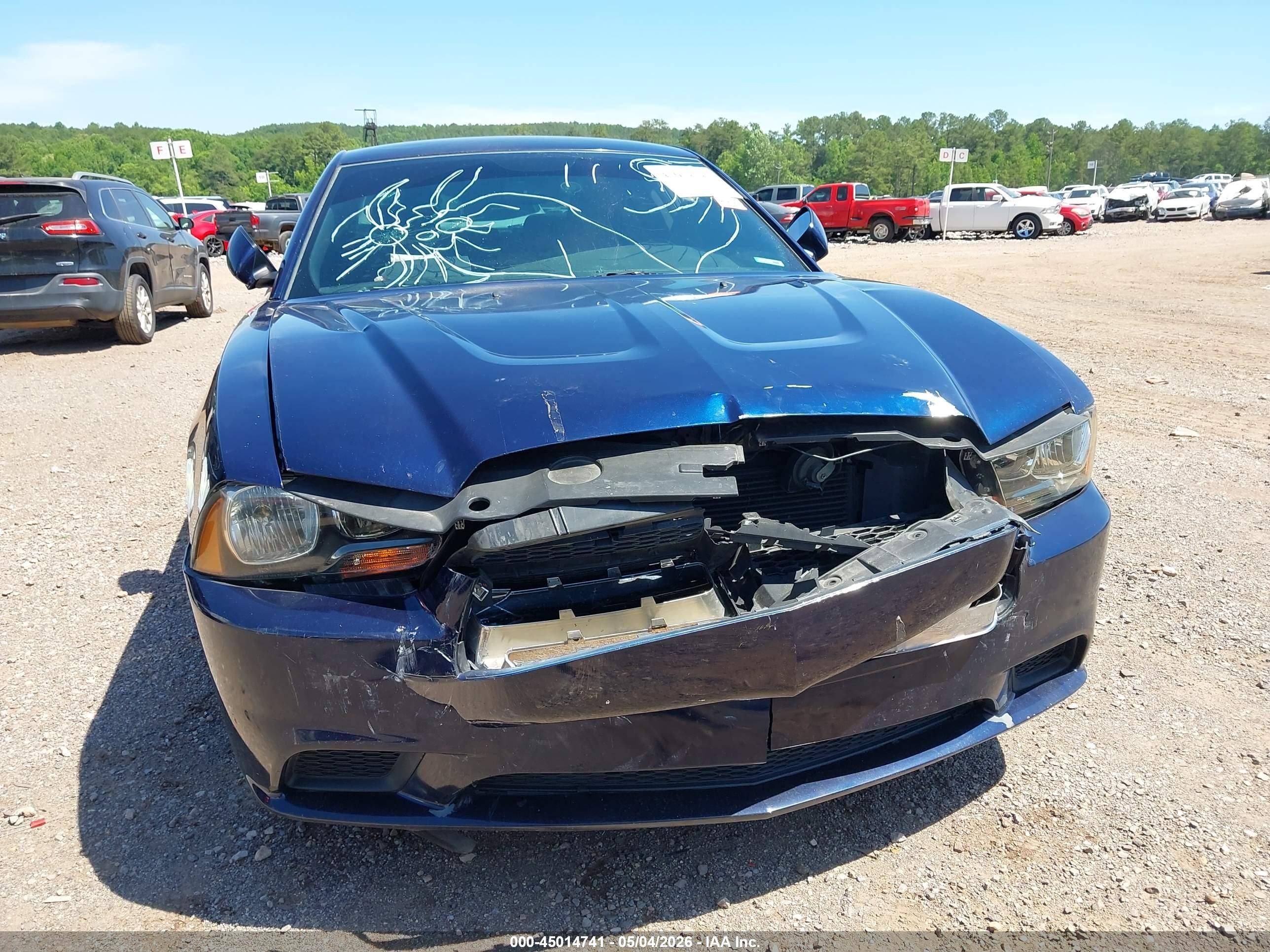 2014 Dodge Charger Se Синий vin: 2C3CDXBG0EH248423