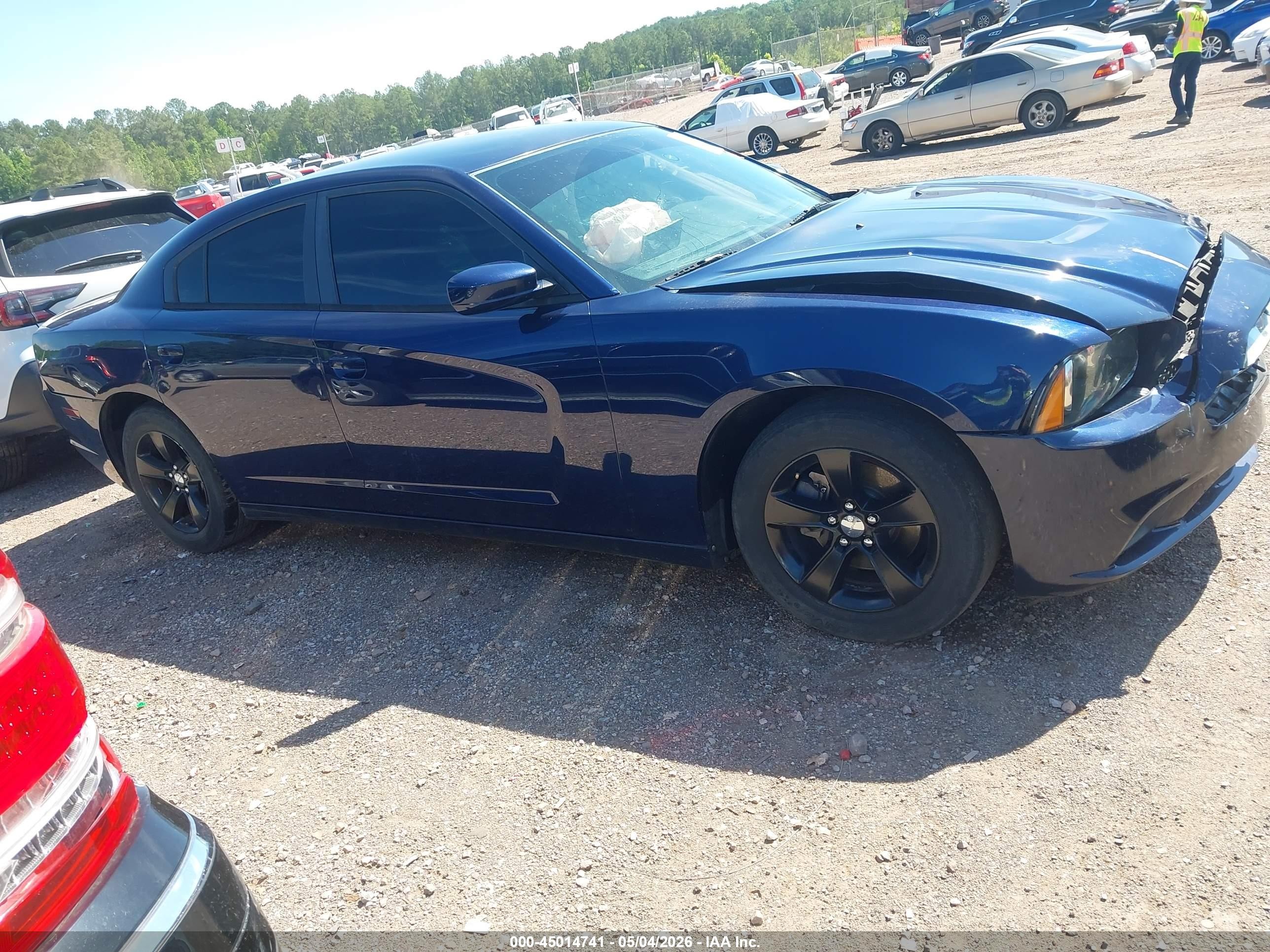 2014 Dodge Charger Se Синий vin: 2C3CDXBG0EH248423