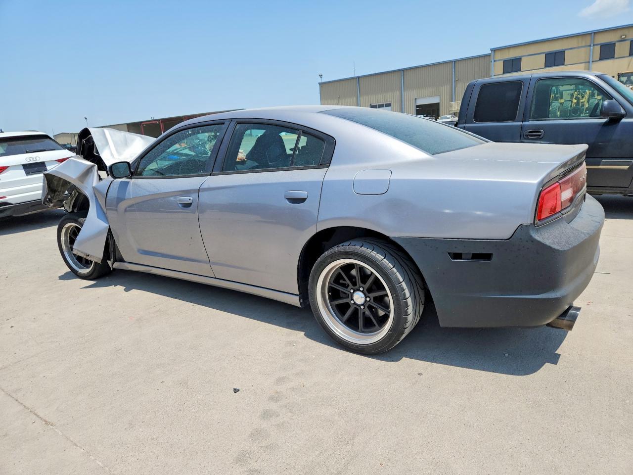 2014 Dodge Charger Se Silver vin: 2C3CDXBG0EH259048