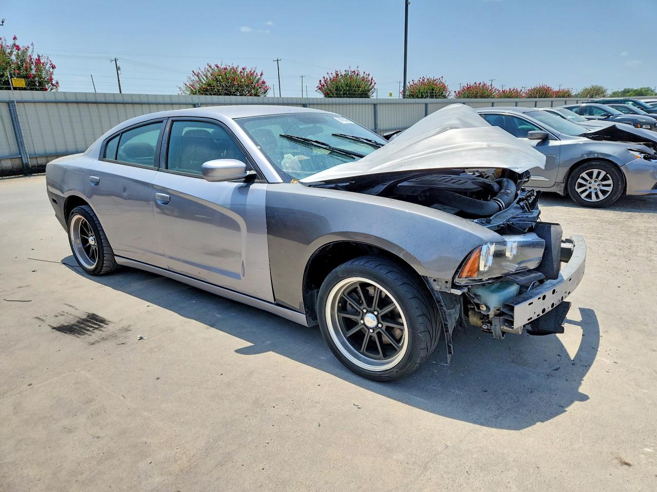 2014 Dodge Charger Se Silver vin: 2C3CDXBG0EH259048