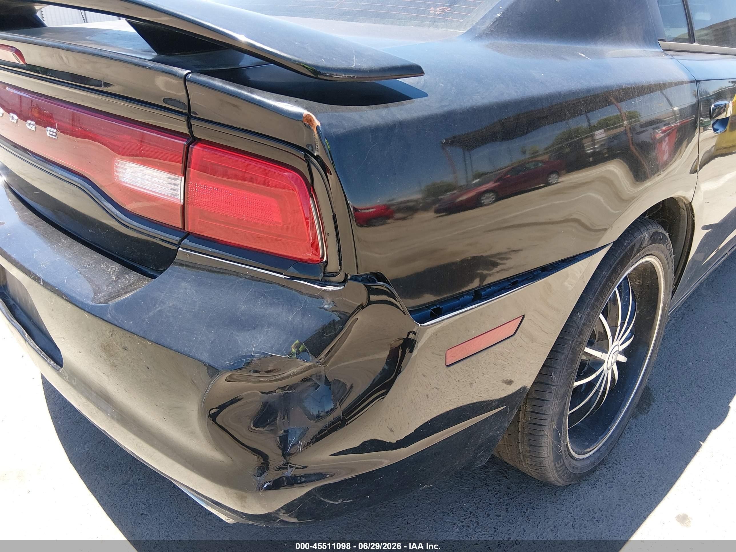 2014 Dodge Charger Se Black vin: 2C3CDXBG0EH326442