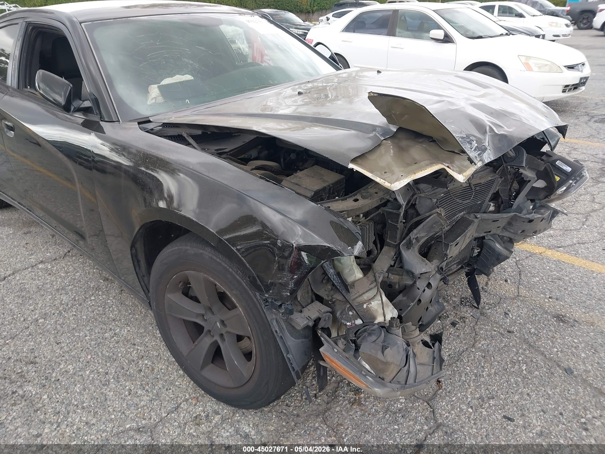 2014 Dodge Charger Se Black vin: 2C3CDXBG0EH346321
