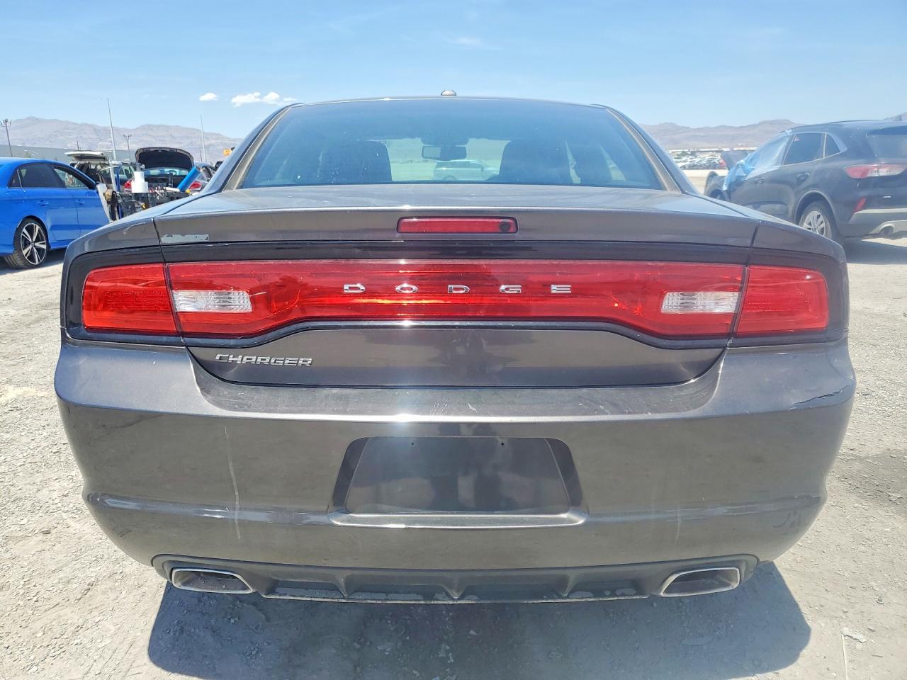2014 Dodge Charger Se Gray vin: 2C3CDXBG0EH363488